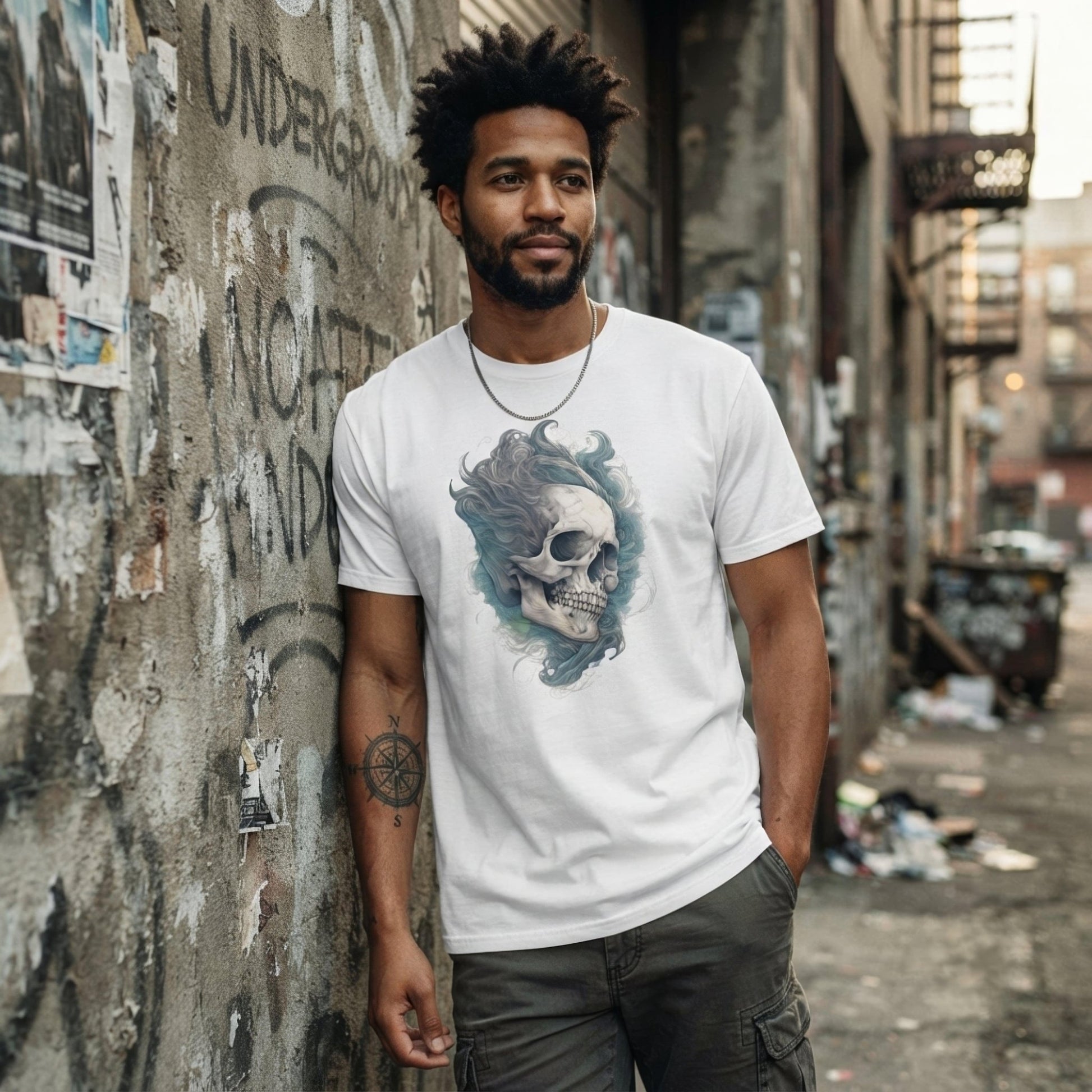 Divine Deceit Goth Aesthetic Unisex T-Shirt - ["apparel","Divine Deceit","men","t-shirt","tee","tshirt","unisex","women"] | Pale Blood Store