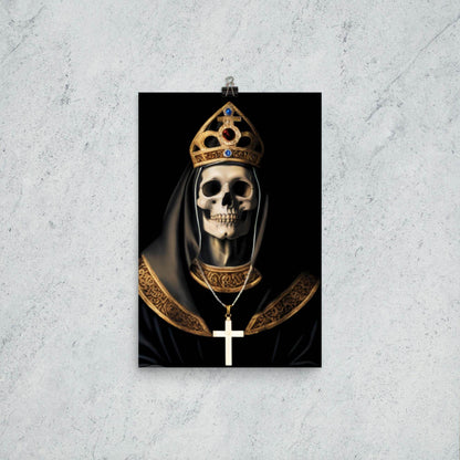 Divine Deception Goth Aesthetic Poster - Pale Blood Store