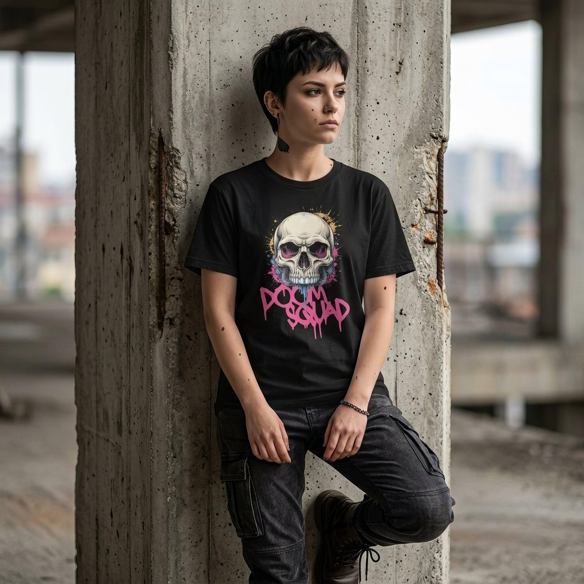 Doom Squad Unisex T-Shirt - ["apparel","doom","doom squad","men","t-shirt","tee","tshirt","unisex","women"] | Pale Blood Store