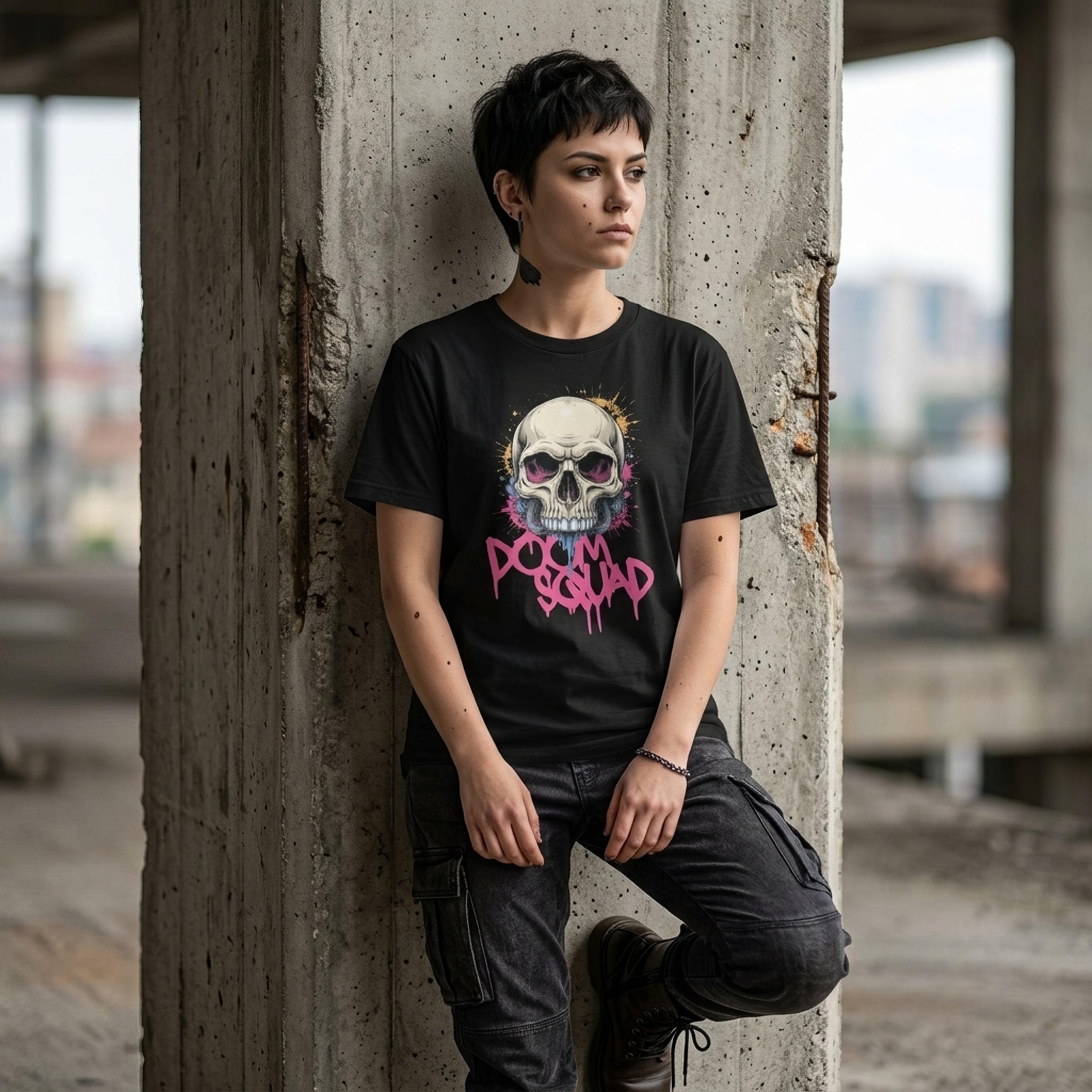 Doom Squad Unisex T-Shirt - ["apparel","doom","doom squad","men","t-shirt","tee","tshirt","unisex","women"] | Pale Blood Store