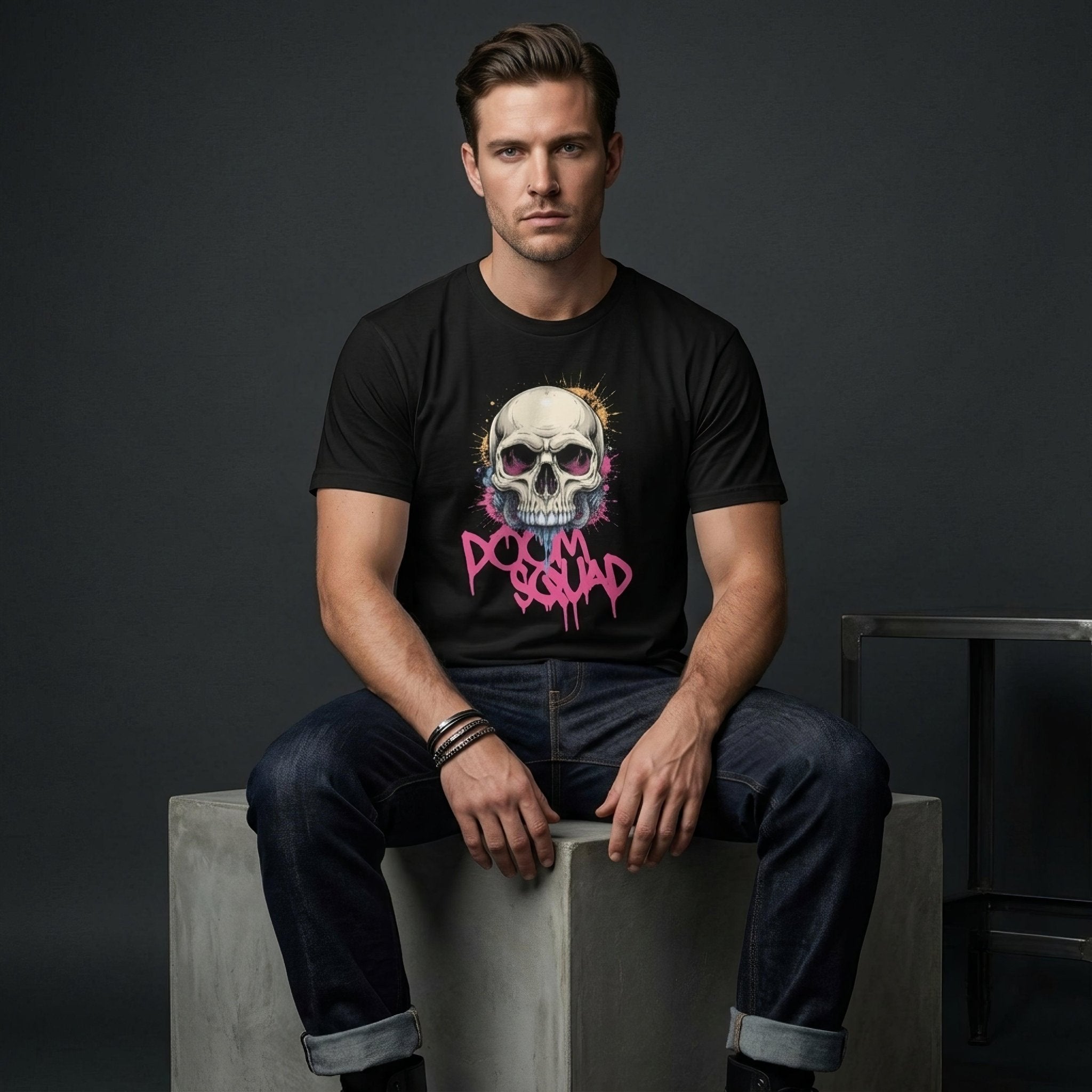 Doom Squad Unisex T-Shirt - ["apparel","doom","doom squad","men","t-shirt","tee","tshirt","unisex","women"] | Pale Blood Store