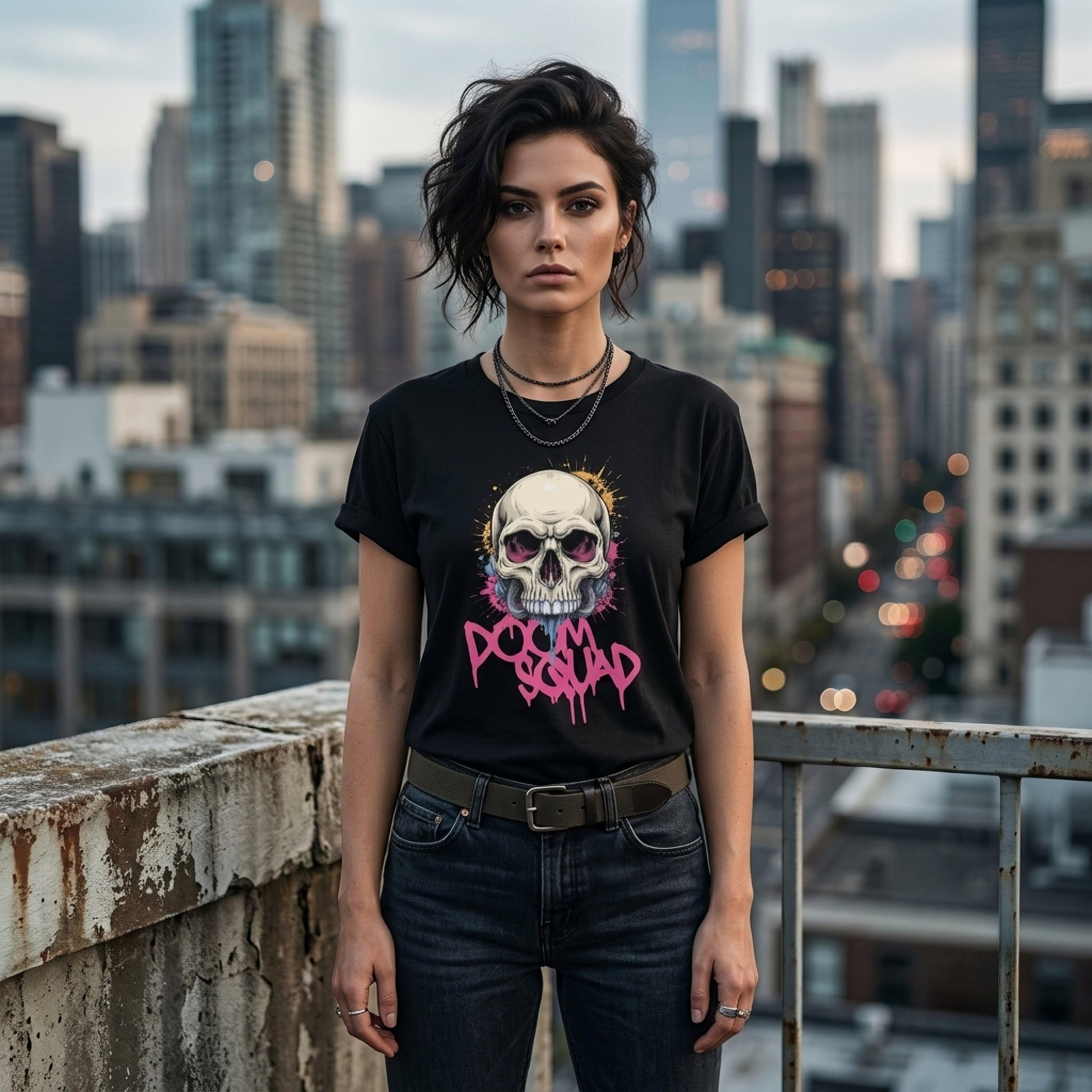 Doom Squad Unisex T-Shirt - ["apparel","doom","doom squad","men","t-shirt","tee","tshirt","unisex","women"] | Pale Blood Store