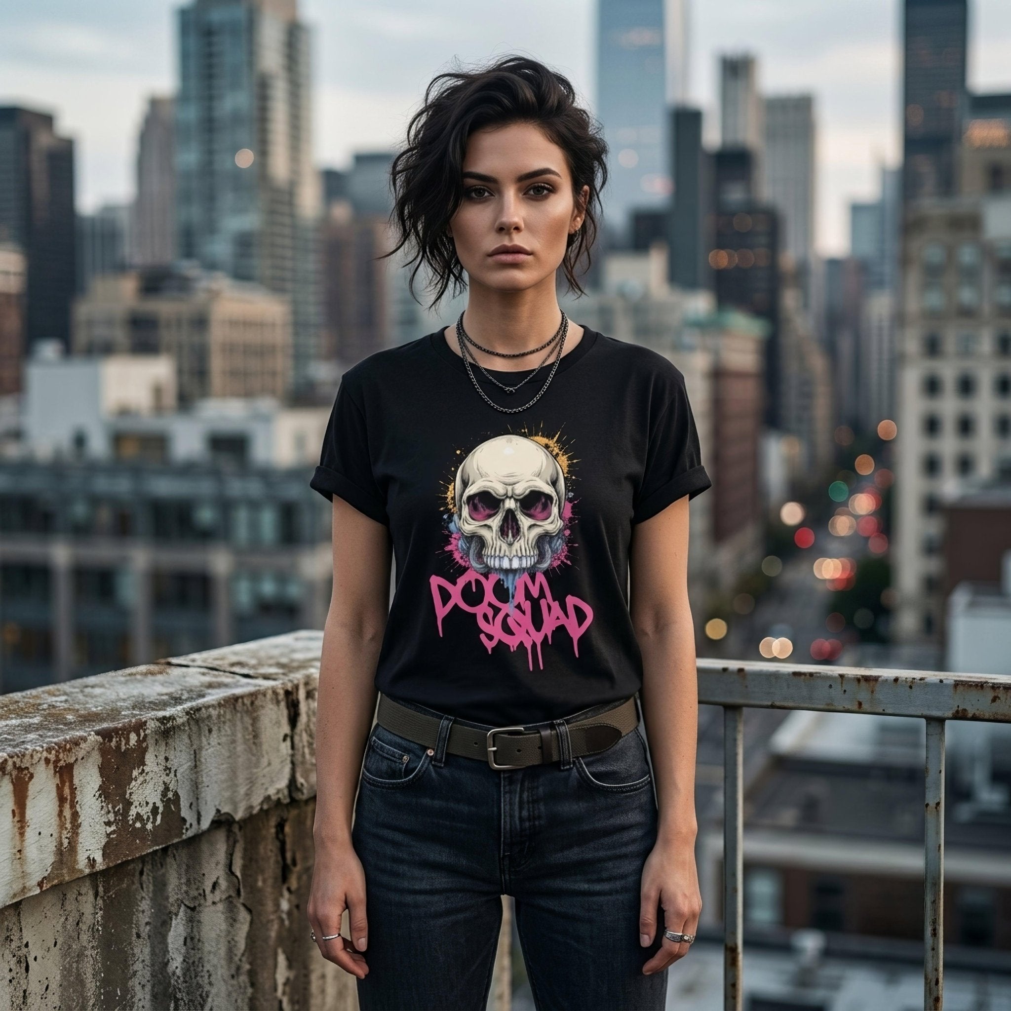 Doom Squad Unisex T-Shirt - ["apparel","doom","doom squad","men","t-shirt","tee","tshirt","unisex","women"] | Pale Blood Store