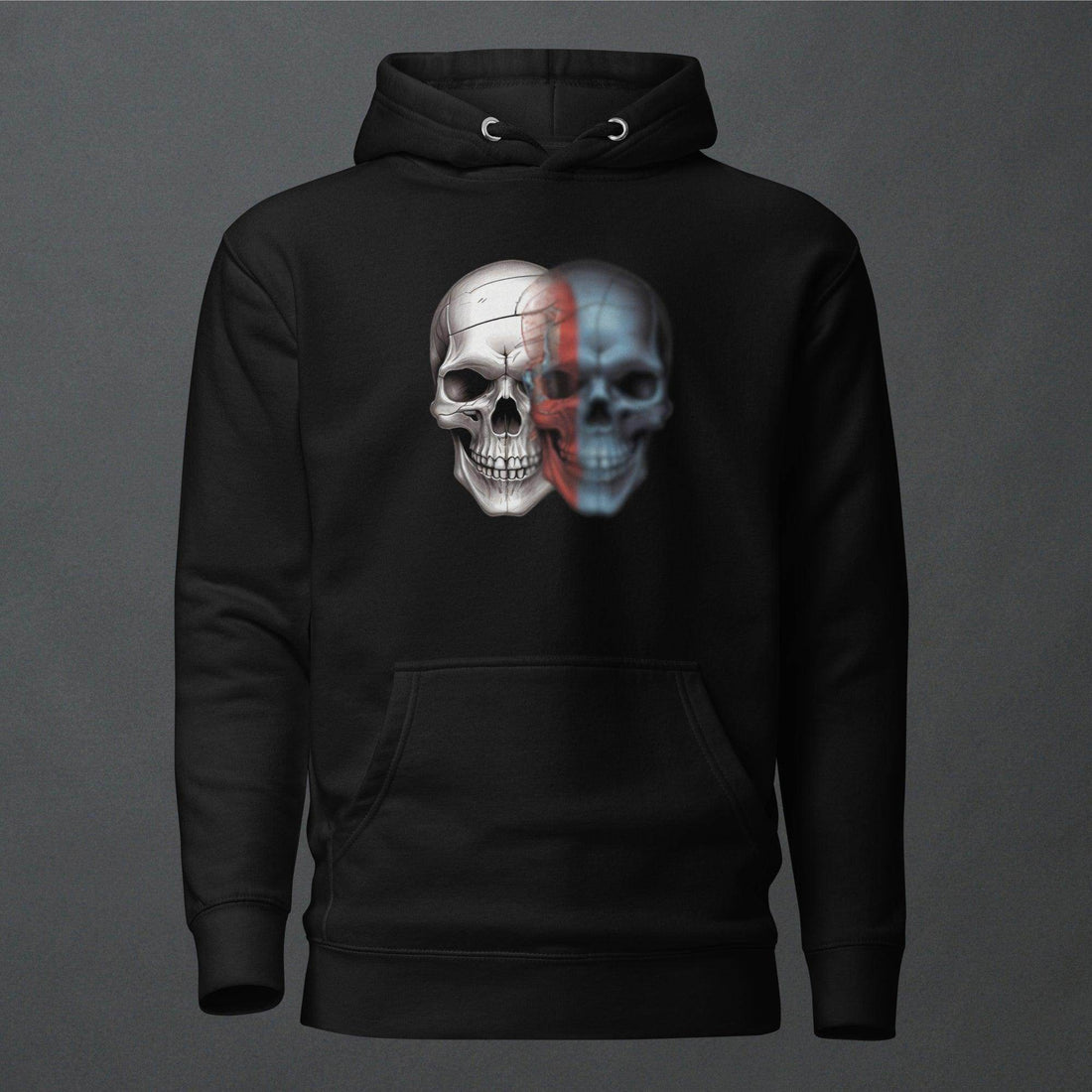 Duality Neo Goth Unisex Hoodie - Pale Blood Store
