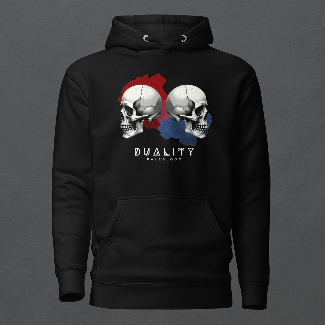 Duality Neo Goth Unisex Hoodie - Pale Blood Store