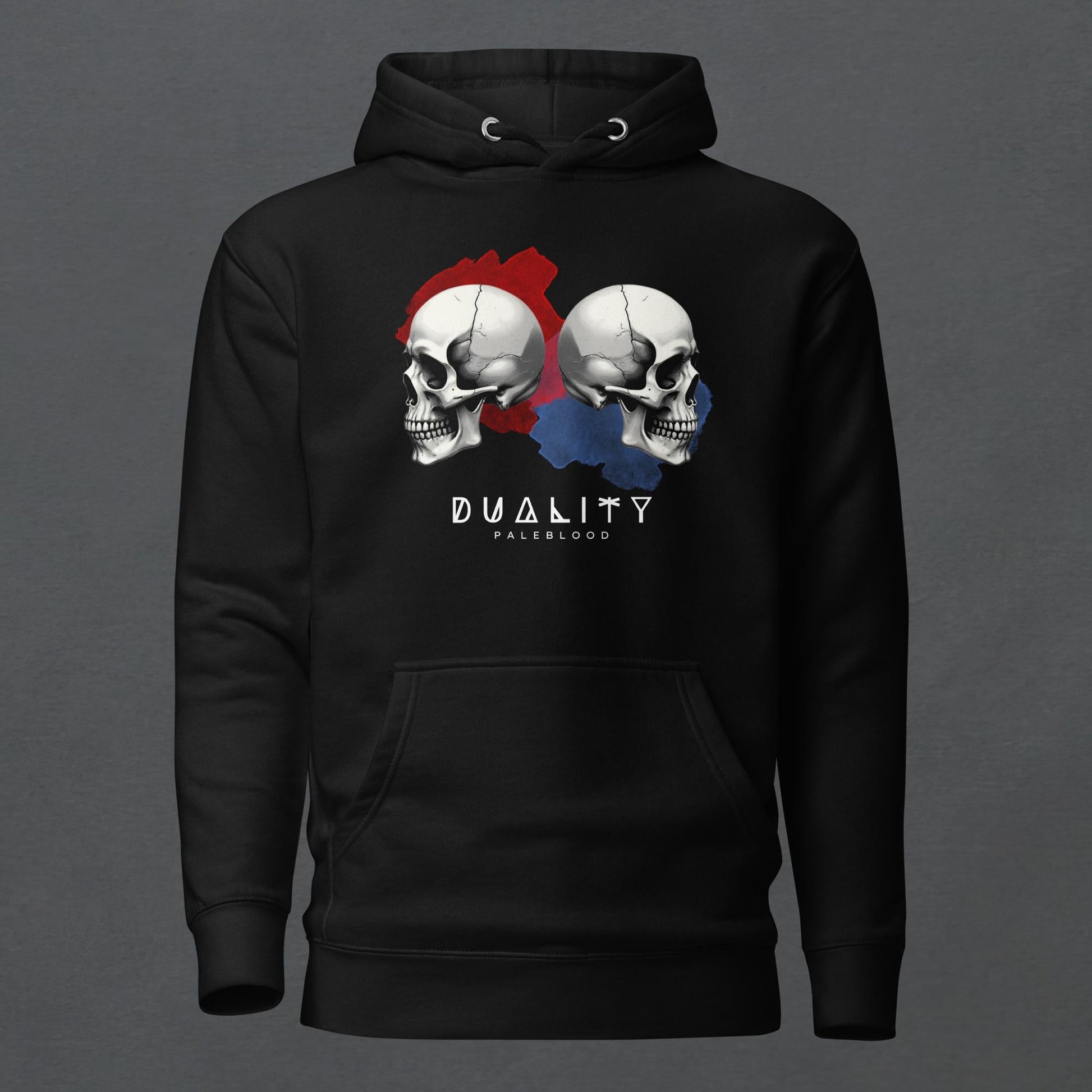 Duality Neo Goth Unisex Hoodie - Pale Blood Store