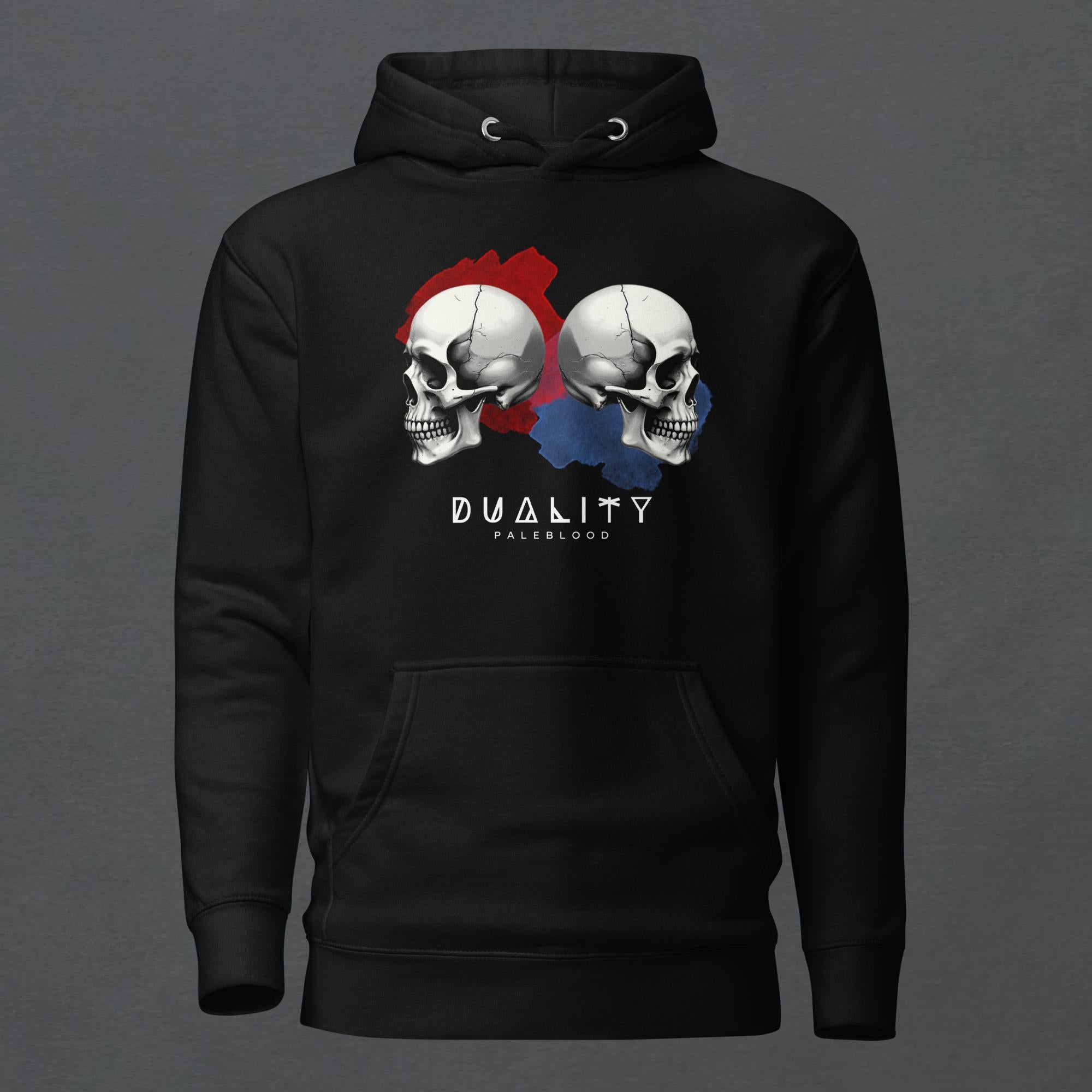 Duality Neo Goth Unisex Hoodie - Pale Blood Store
