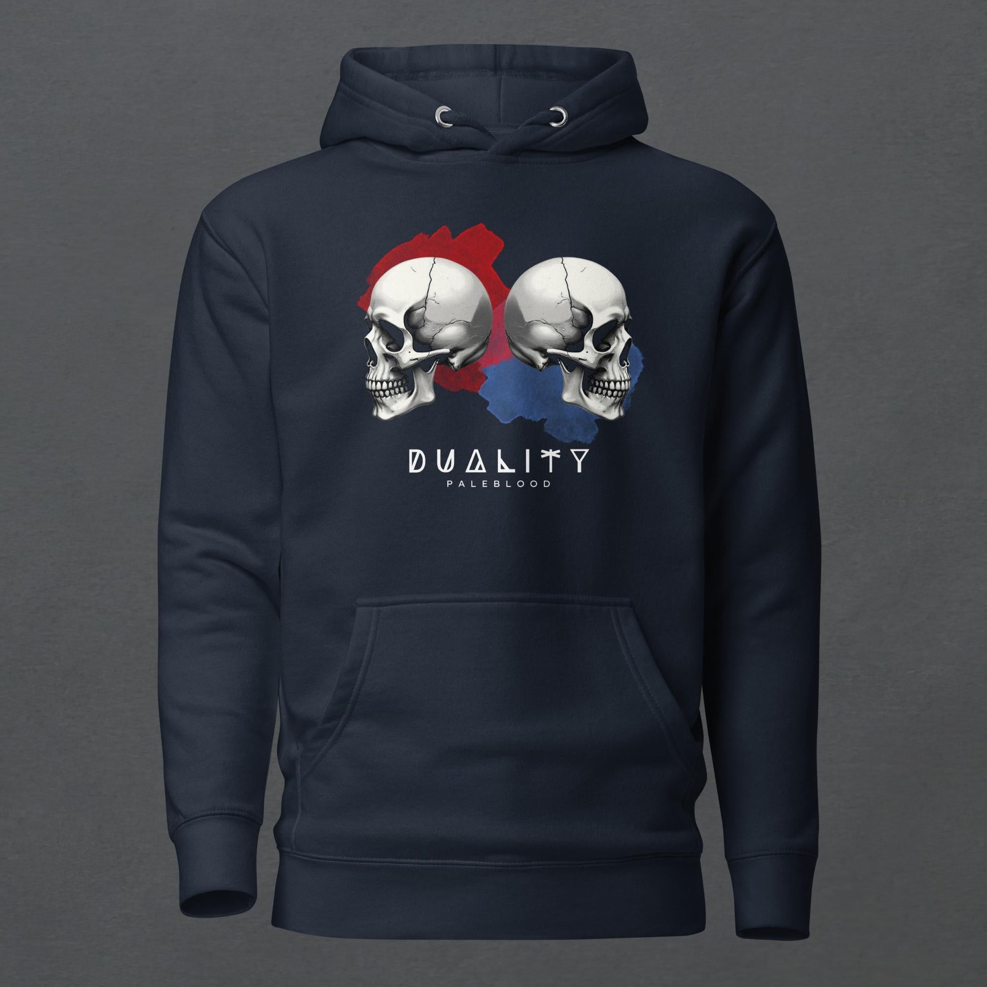 Duality Neo Goth Unisex Hoodie - Pale Blood Store