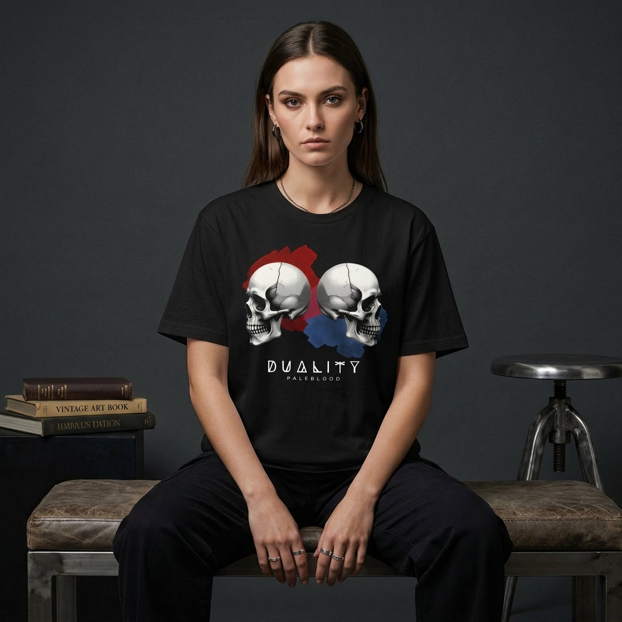 Duality Neo Goth Unisex T-Shirt - ["apparel","duality","men","t-shirt","tee","tshirt","unisex","women"] | Pale Blood Store