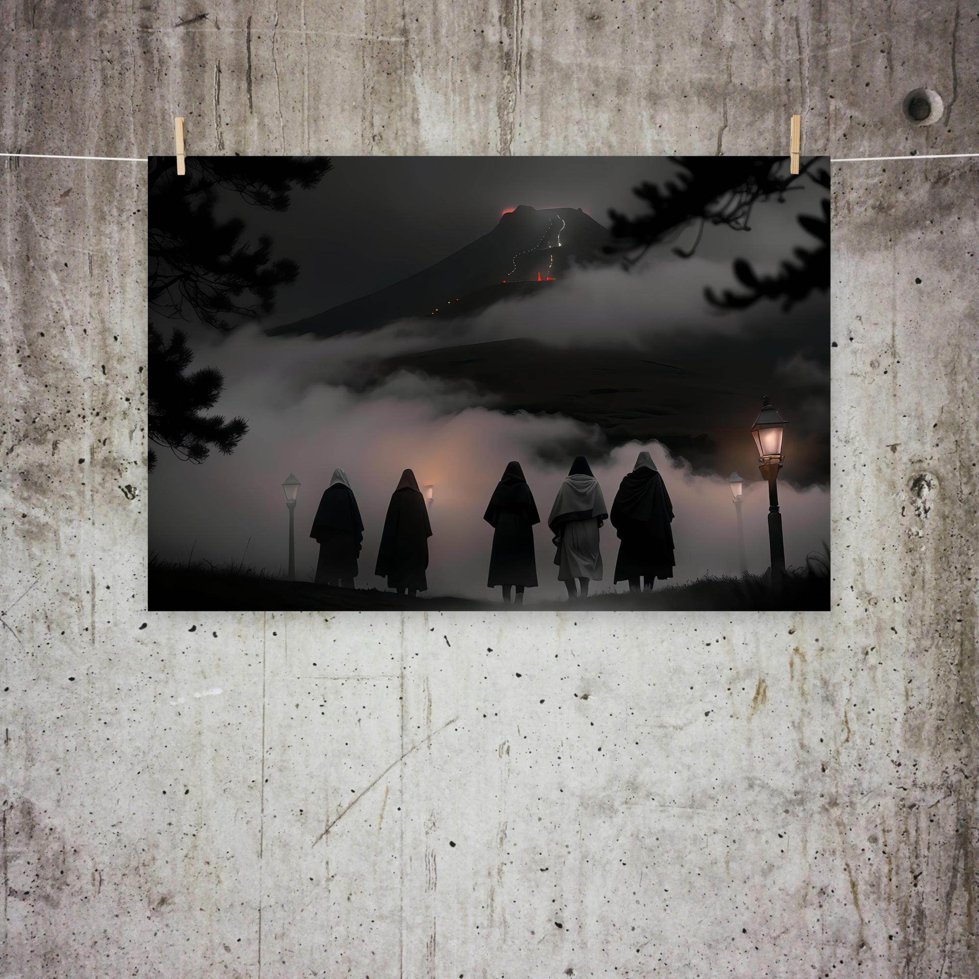 El Funeral Dark Aesthetic Poster - Pale Blood Store
