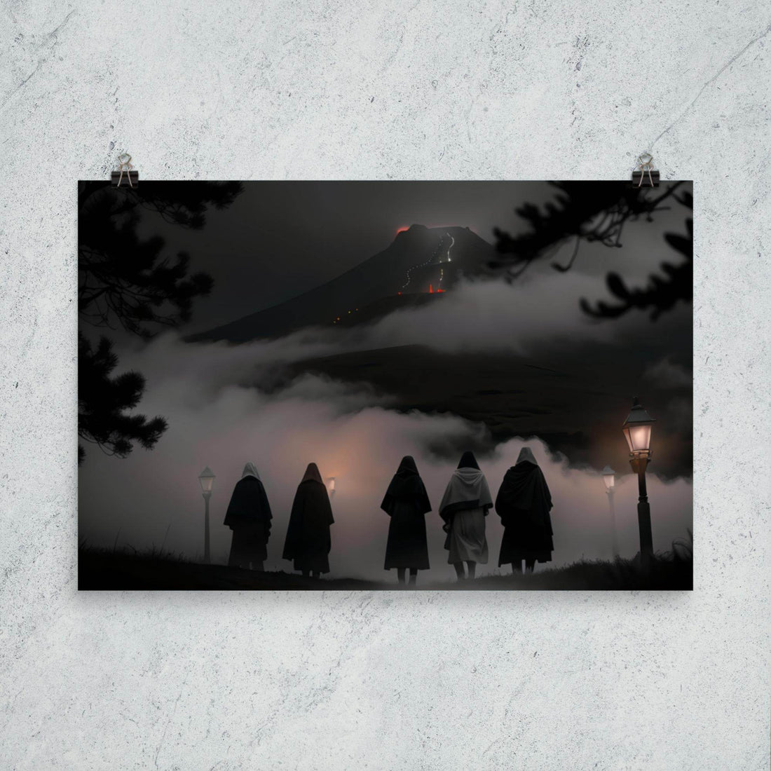 El Funeral Dark Aesthetic Poster - Pale Blood Store