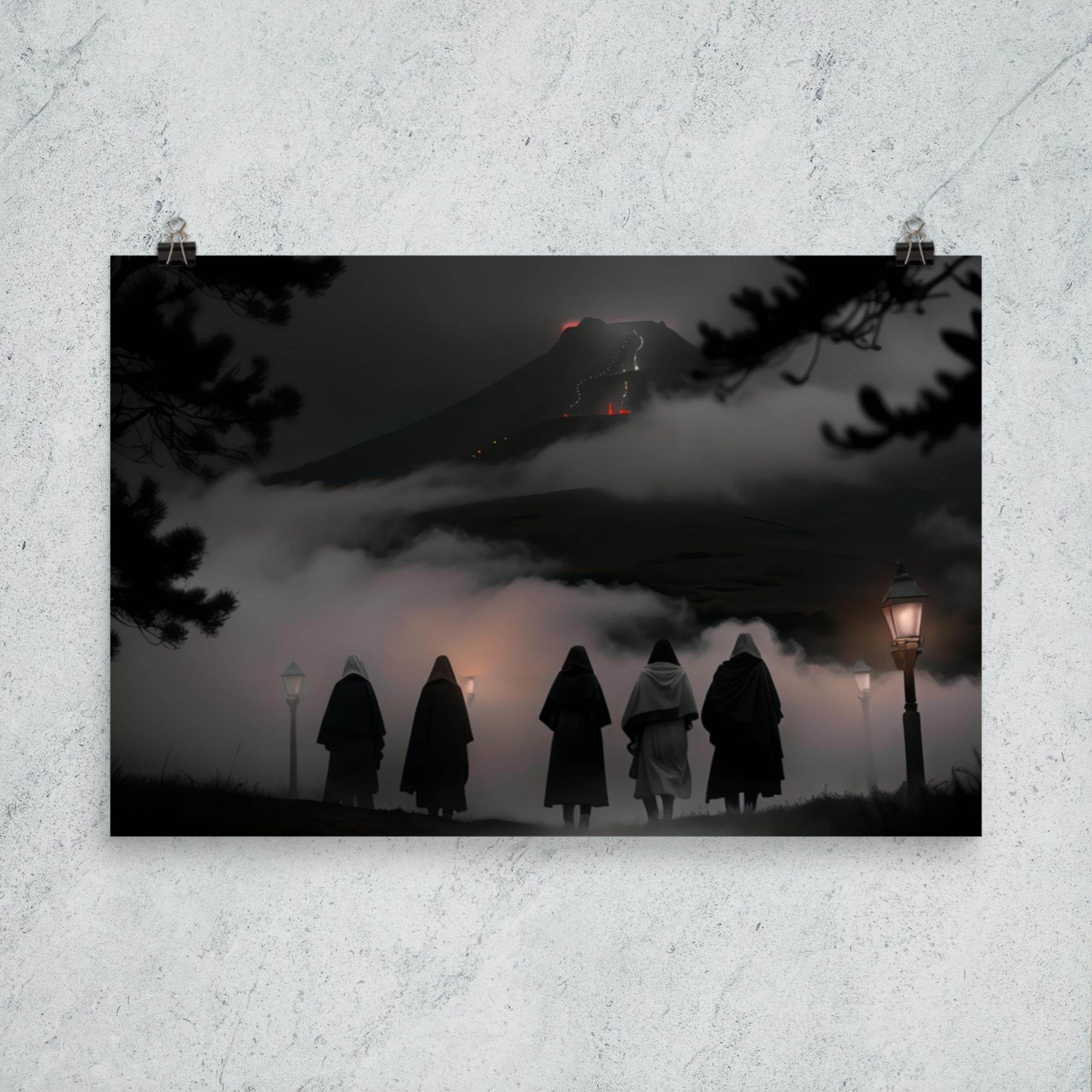 El Funeral Dark Aesthetic Poster - Pale Blood Store