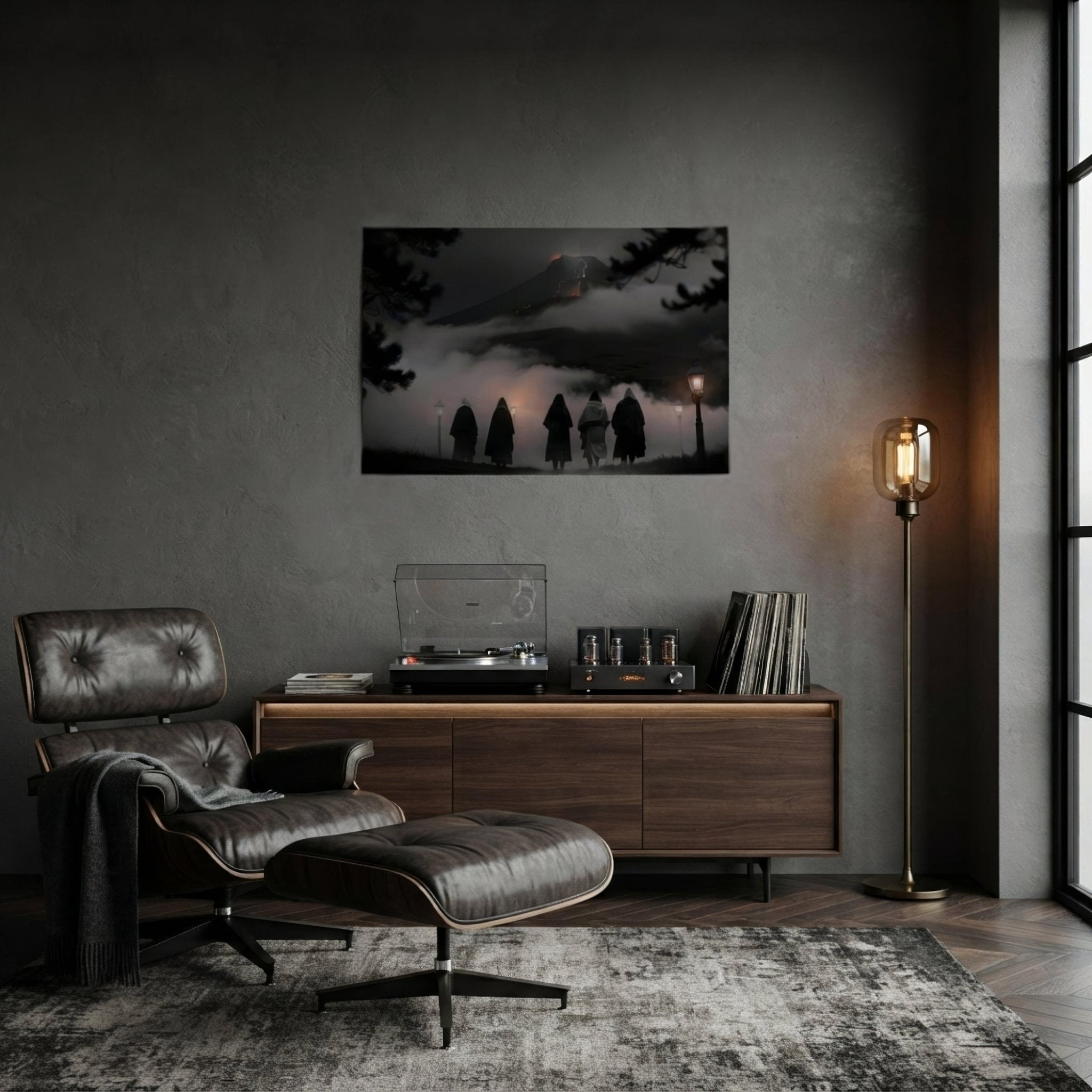 El Funeral Dark Aesthetic Poster - Pale Blood Store