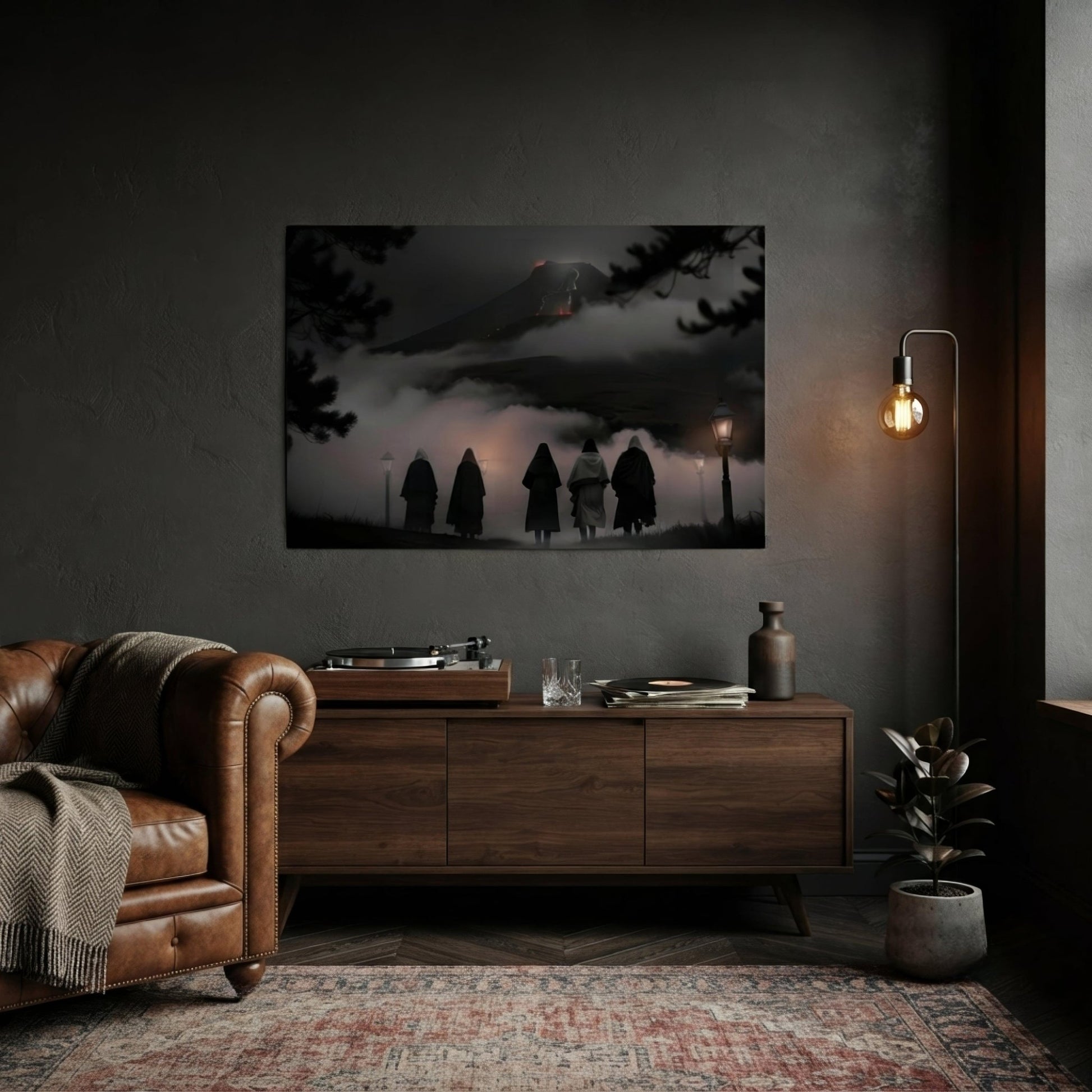 El Funeral Dark Aesthetic Poster - Pale Blood Store