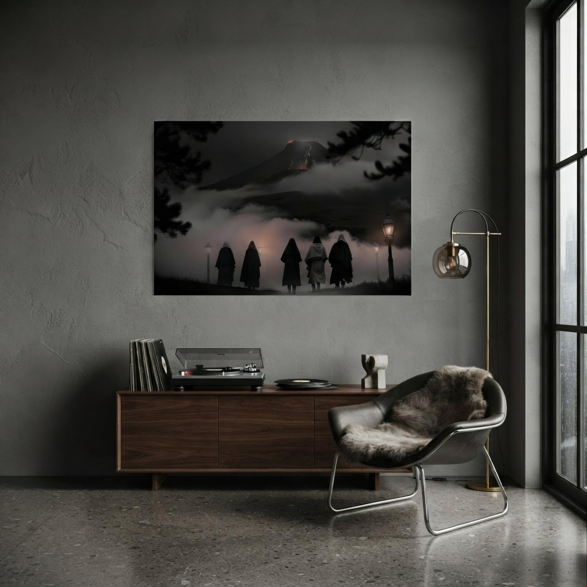 El Funeral Dark Aesthetic Poster - Pale Blood Store