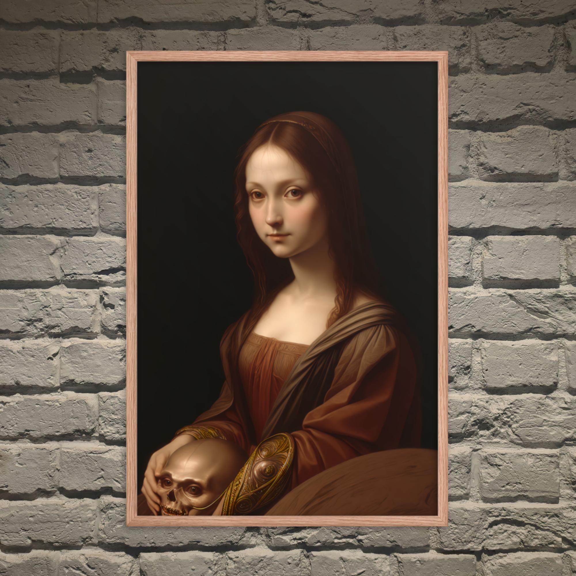 Eldritch Infestation Goth Aesthetic Framed Poster - Pale Blood Store