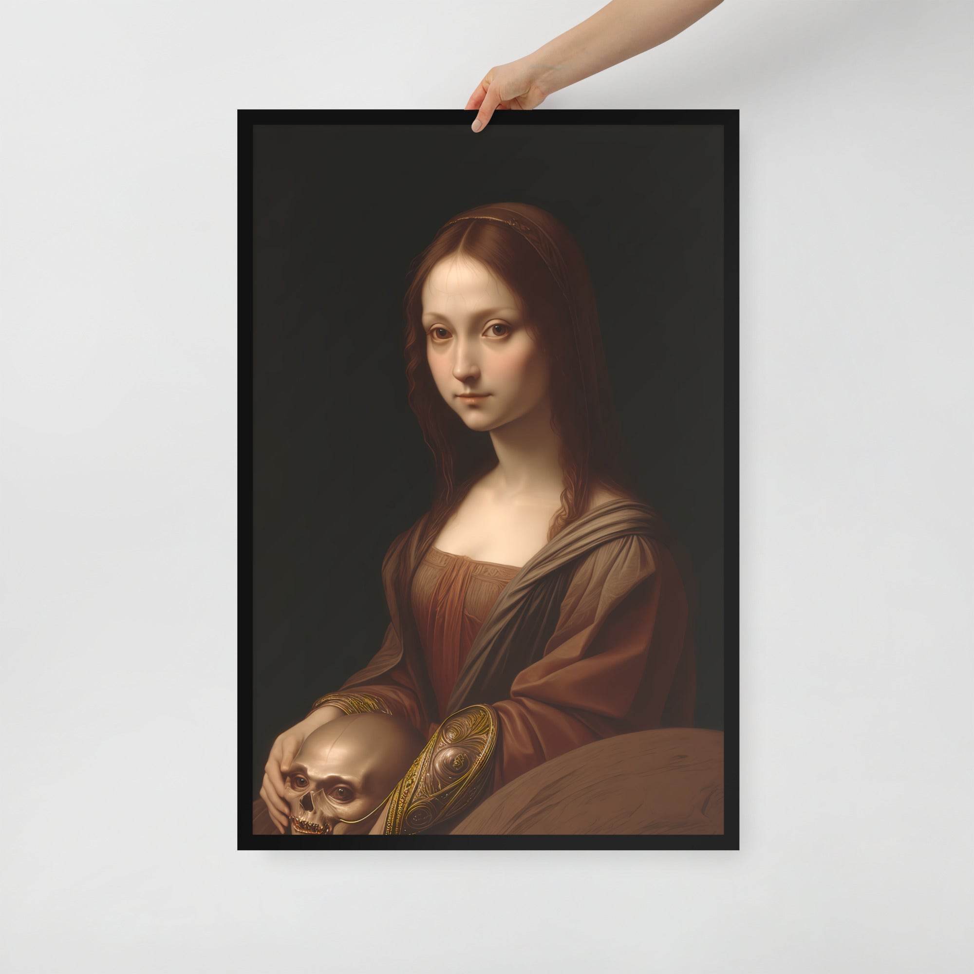 Eldritch Infestation Goth Aesthetic Framed Poster - Pale Blood Store