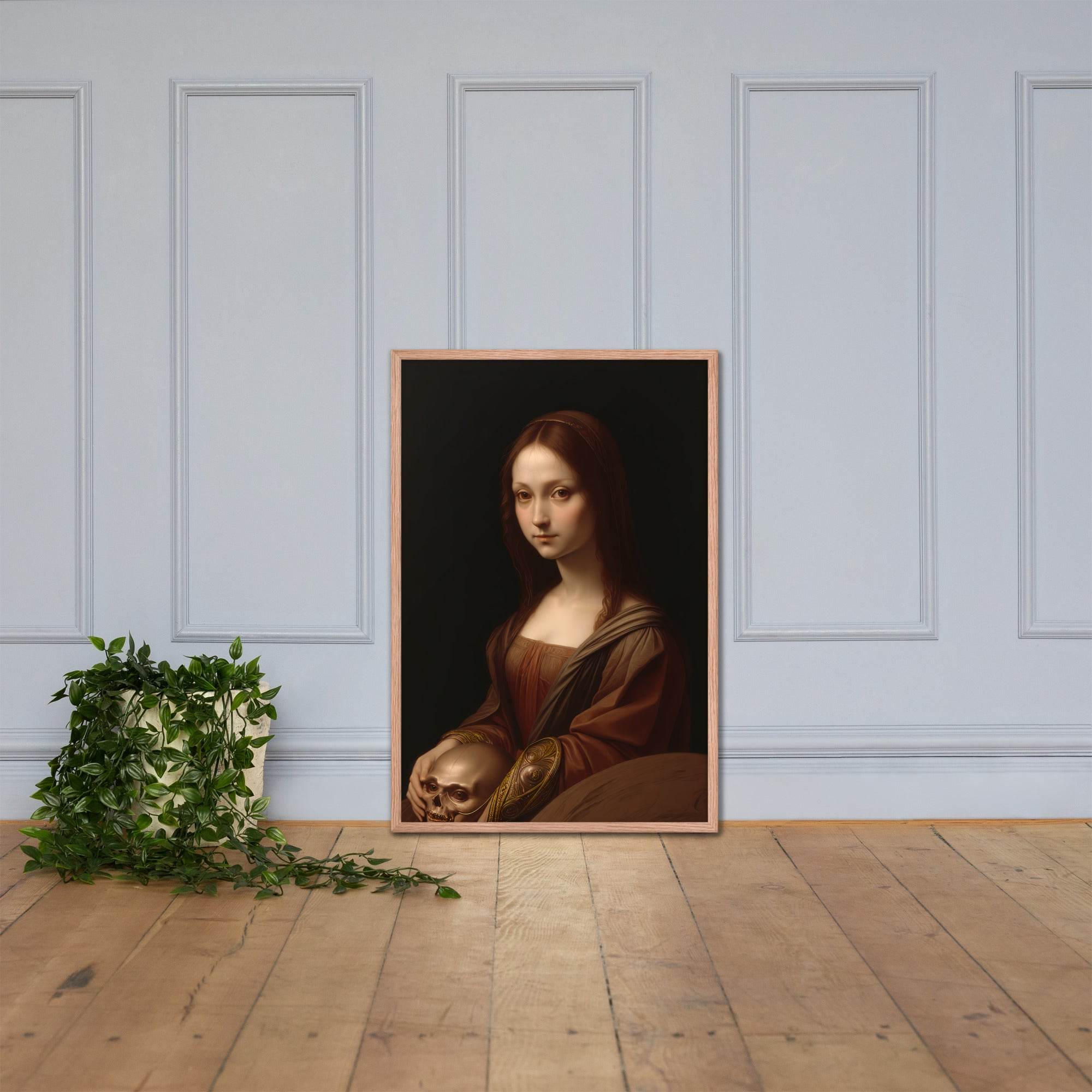 Eldritch Infestation Goth Aesthetic Framed Poster - Pale Blood Store