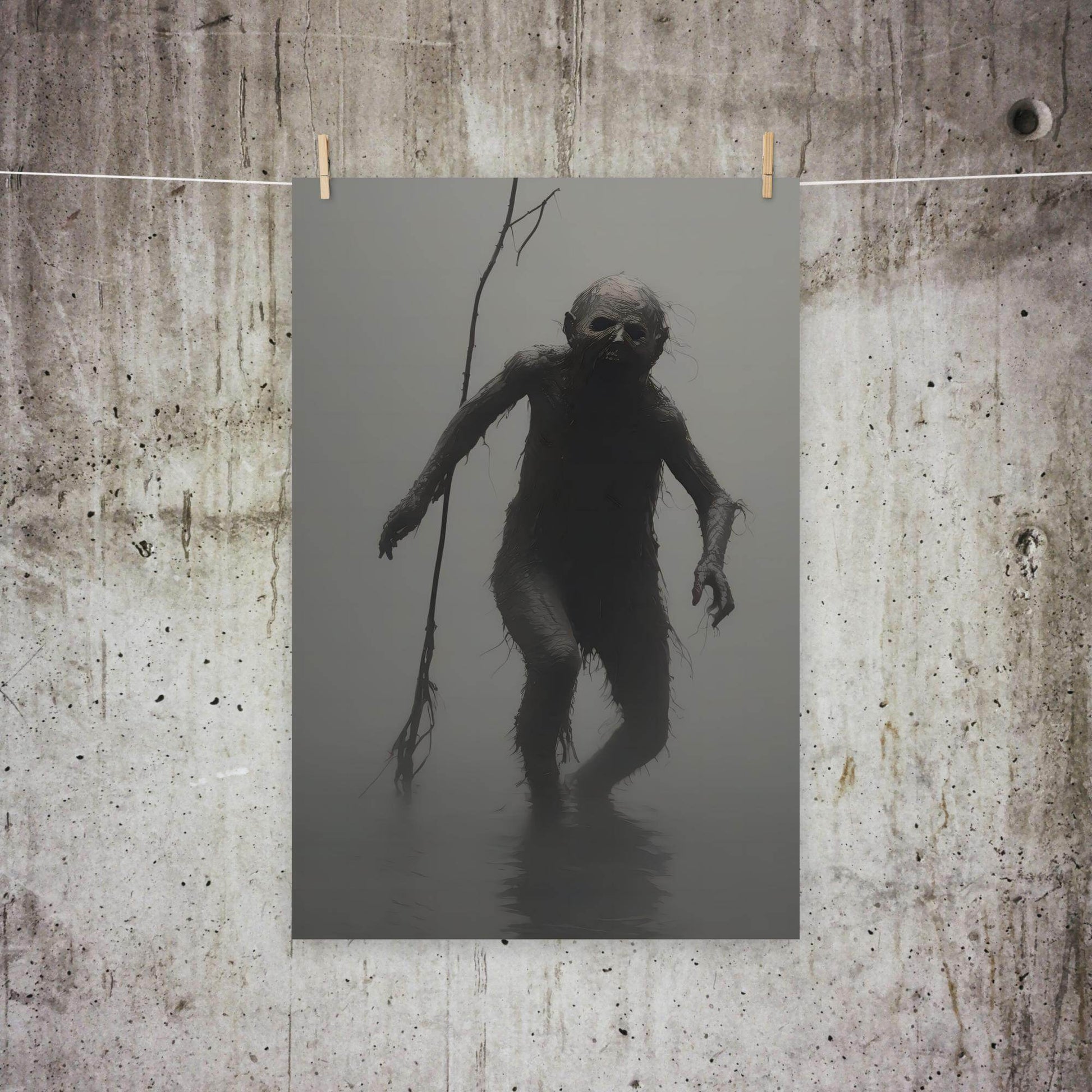 The Thing Dark Aesthetic Poster - Pale Blood Store