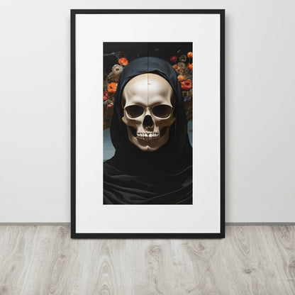 Eternal Bloom Goth Aesthetic Framed Poster W/Mat - Pale Blood Store