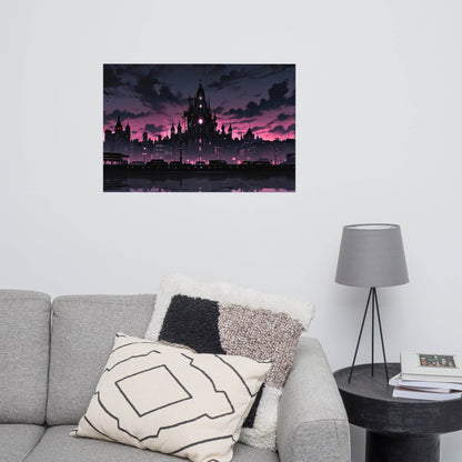 Evening Reverie Goth Aesthetic Poster - Pale Blood Store