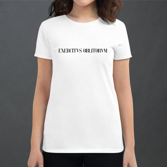 Exercitvs Oblitorvm Dawn Edition Goth Aesthetic Women's T - Shirt - Pale Blood Store