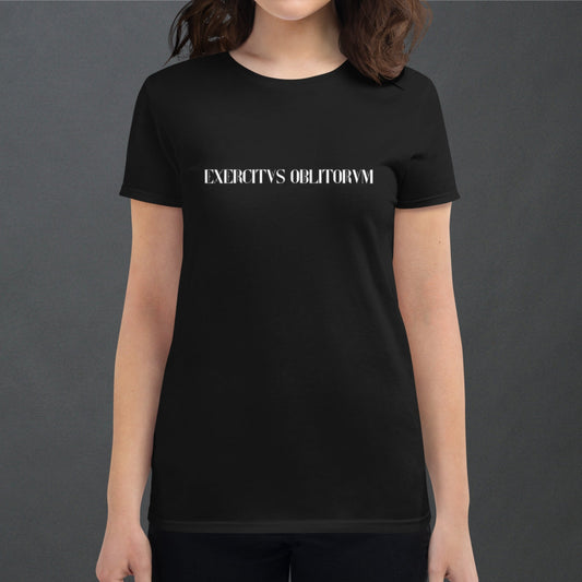 Exercitvs Oblitorvm Dusk Edition Goth Aesthetic Women's T - Shirt - Pale Blood Store