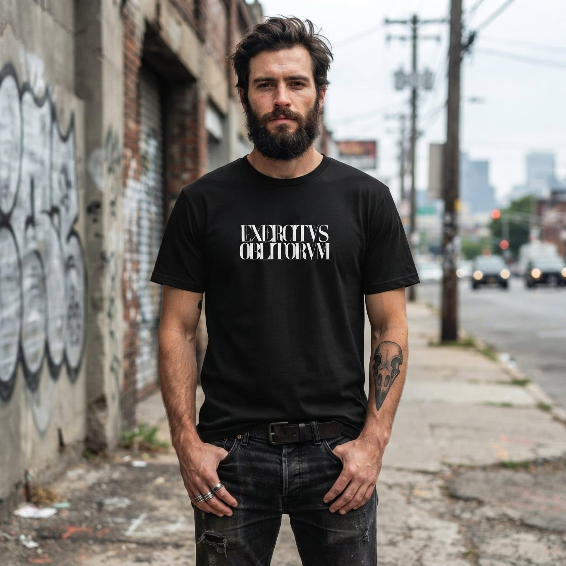 Exercitvs Oblitorvm Dusk Edition Unisex T-Shirt - ["apparel","army","Exercitvs Oblitorvm","men","t-shirt","tee","tshirt","unisex","women"] | Pale Blood Store
