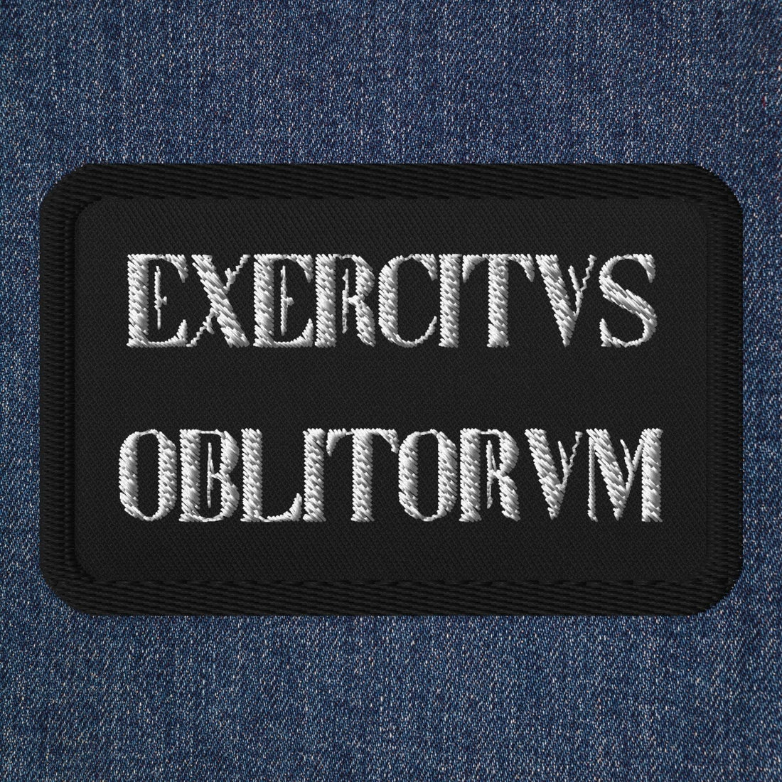 Exercitvs Oblitorvm Embroidered Patches - Pale Blood Store