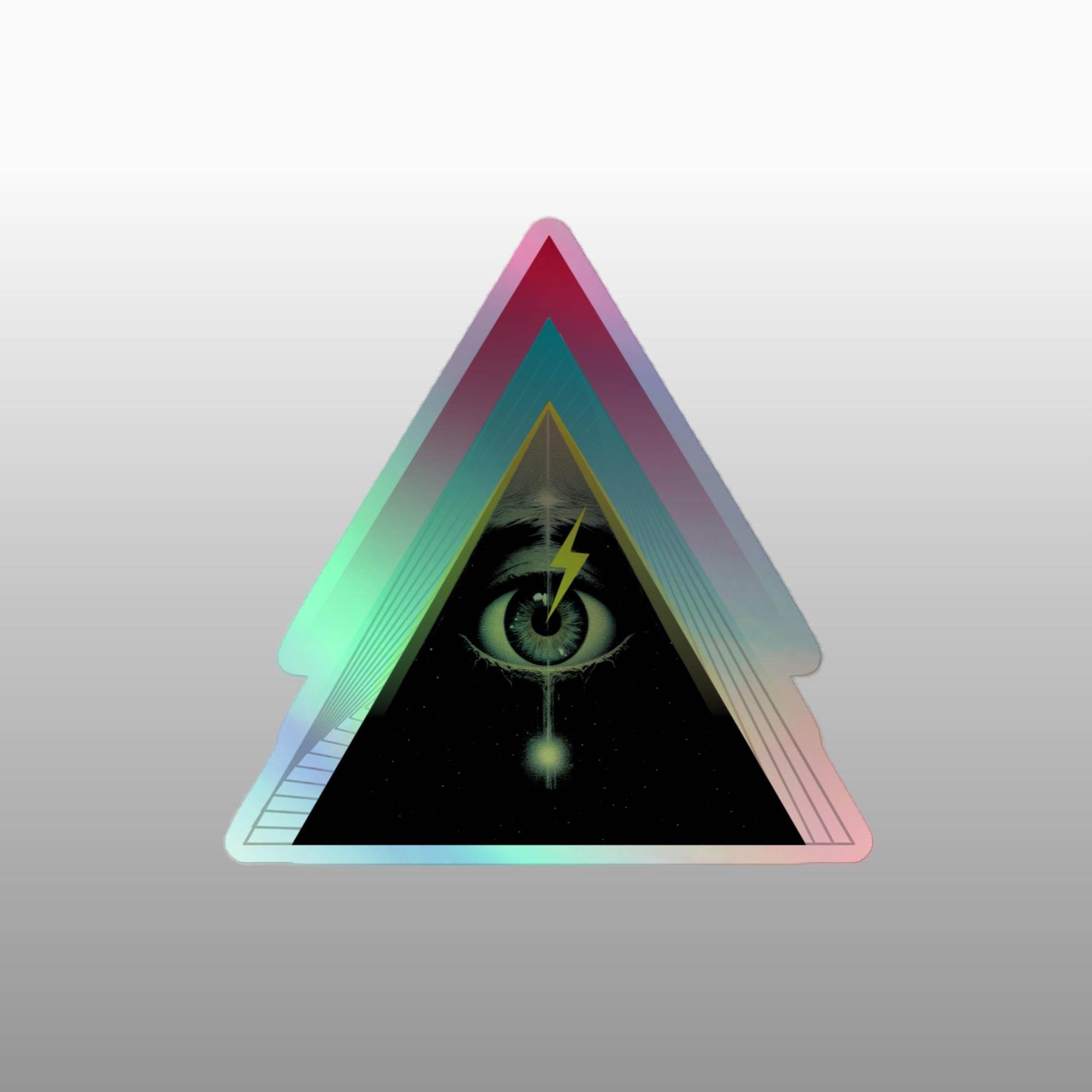 Eye of the Occult Holographic Sticker - Pale Blood Store