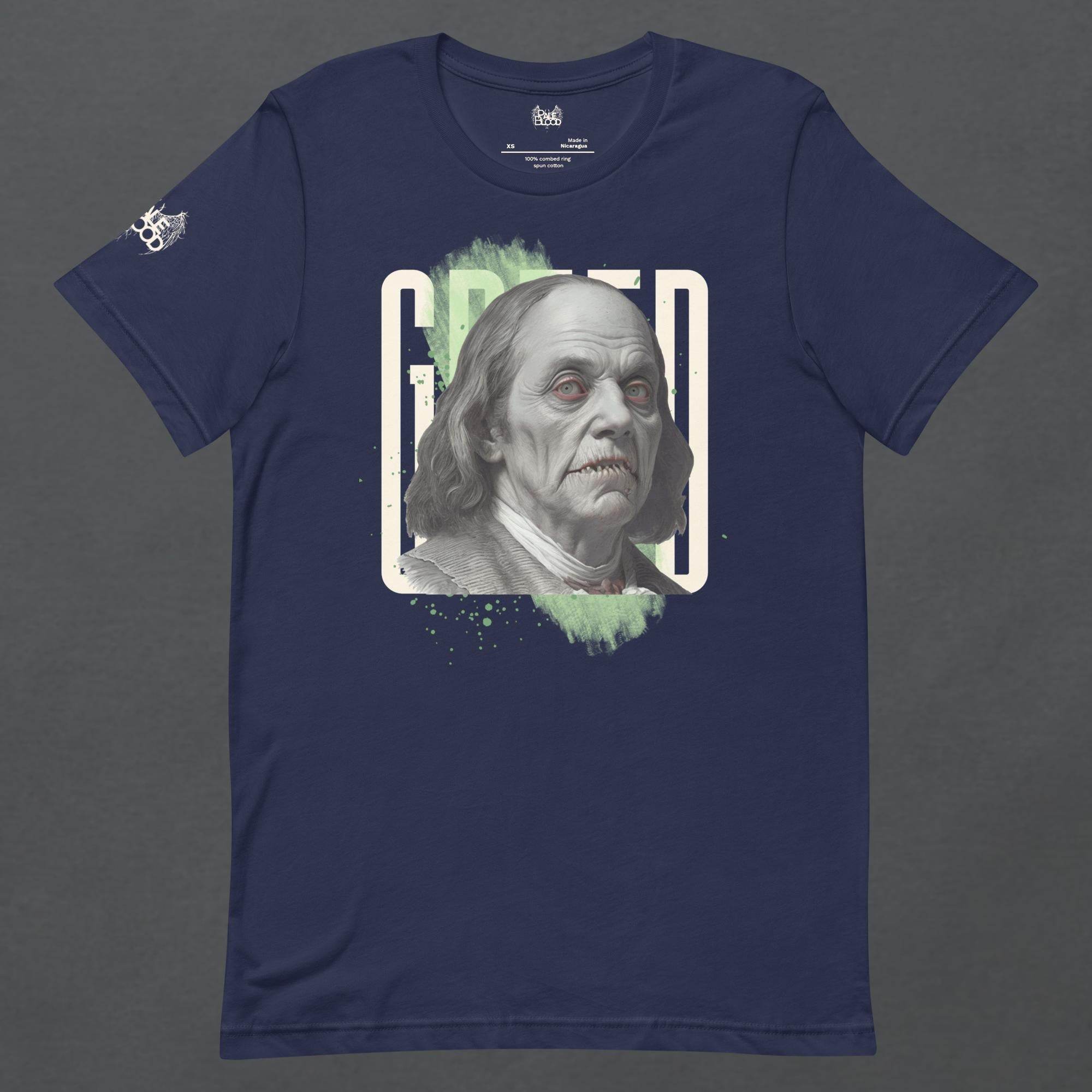 Filthy Benjamins Goth Punk Aesthetic Unisex T-Shirt - Pale Blood Store