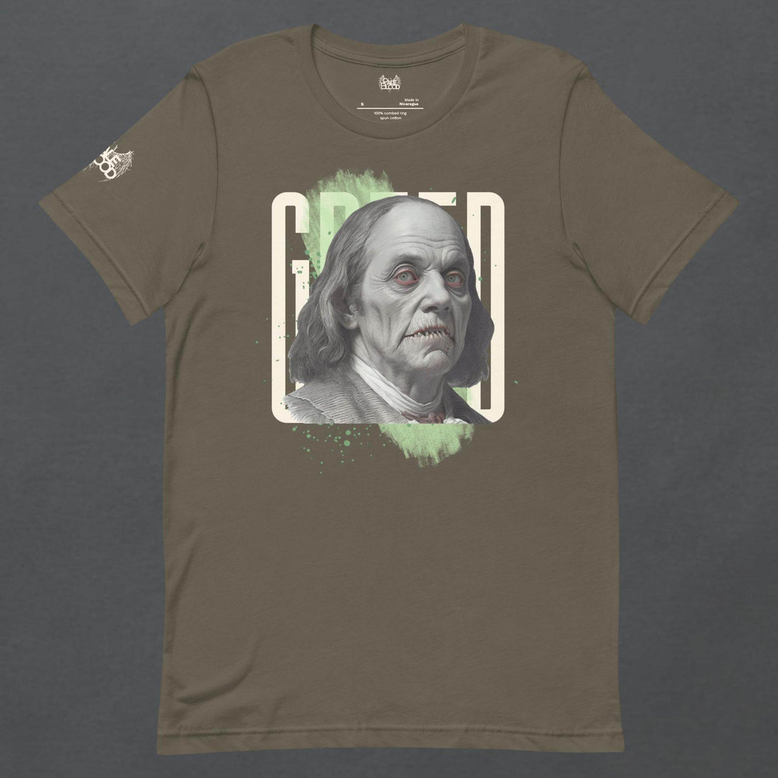 Filthy Benjamins Goth Punk Aesthetic Unisex T-Shirt - Pale Blood Store