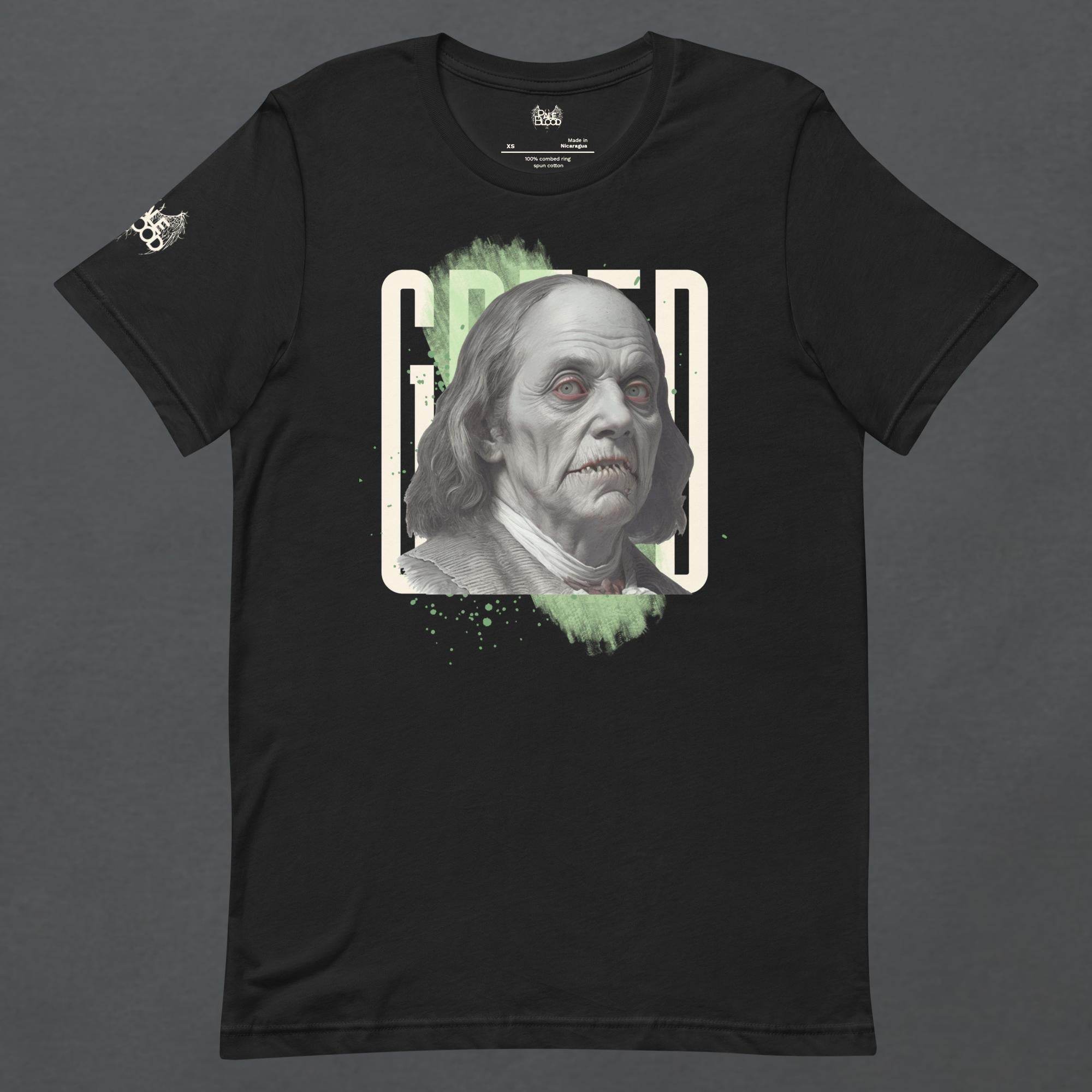 Filthy Benjamins Goth Punk Aesthetic Unisex T-Shirt - Pale Blood Store