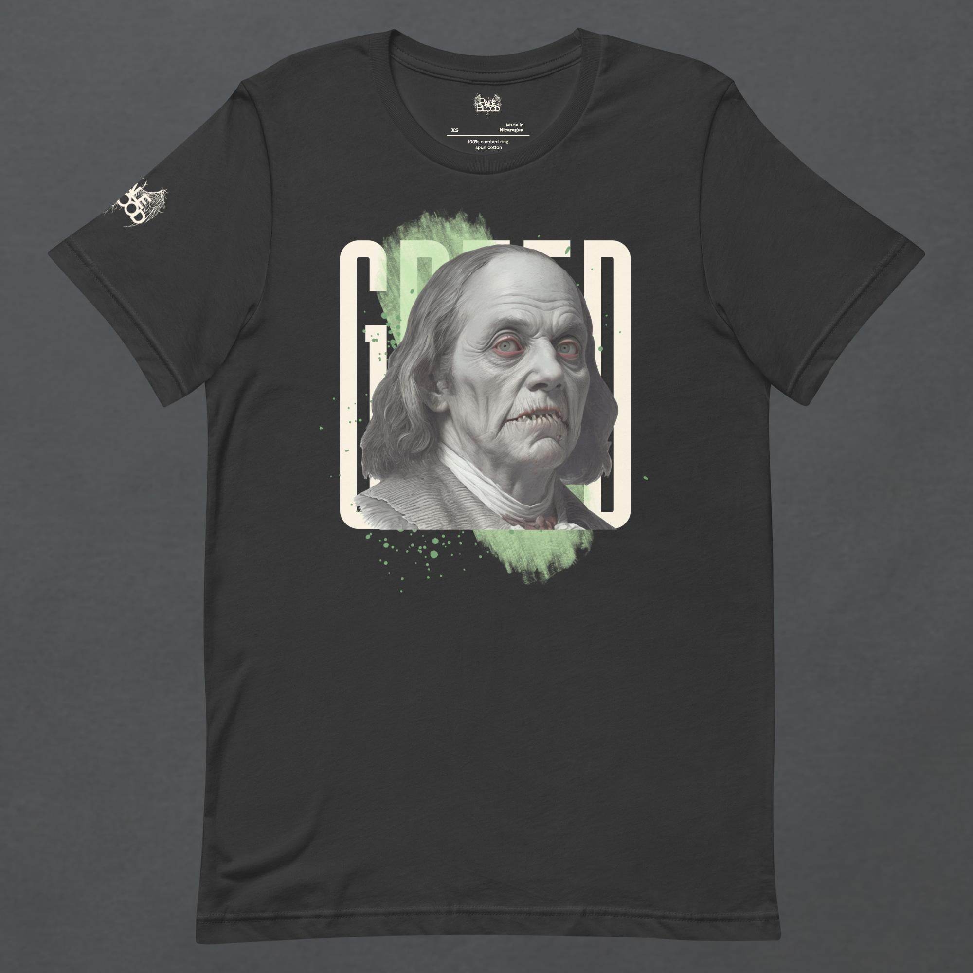 Filthy Benjamins Goth Punk Aesthetic Unisex T-Shirt - Pale Blood Store