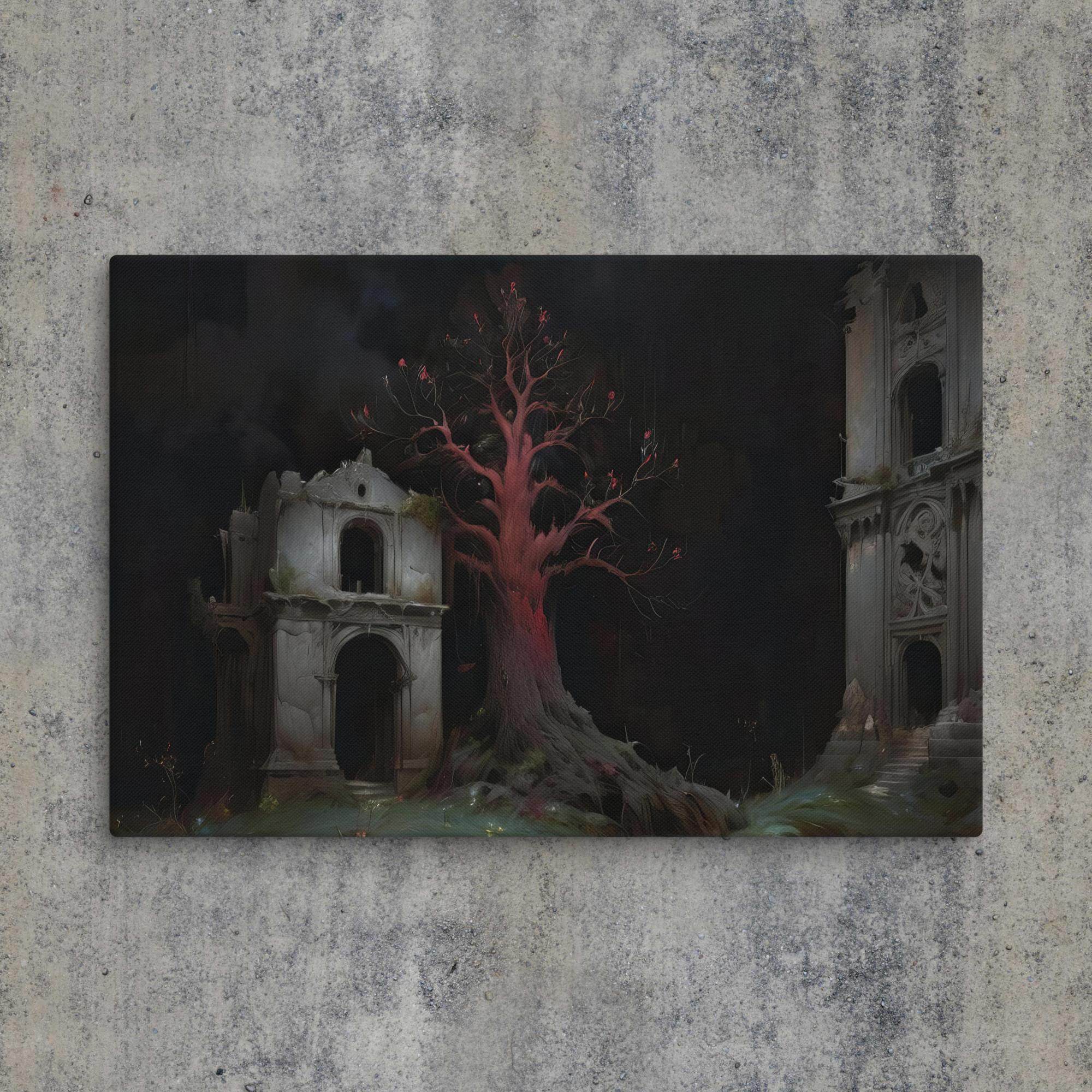 Forsaken Part 1 Dark Fantasy Canvas - Pale Blood Store