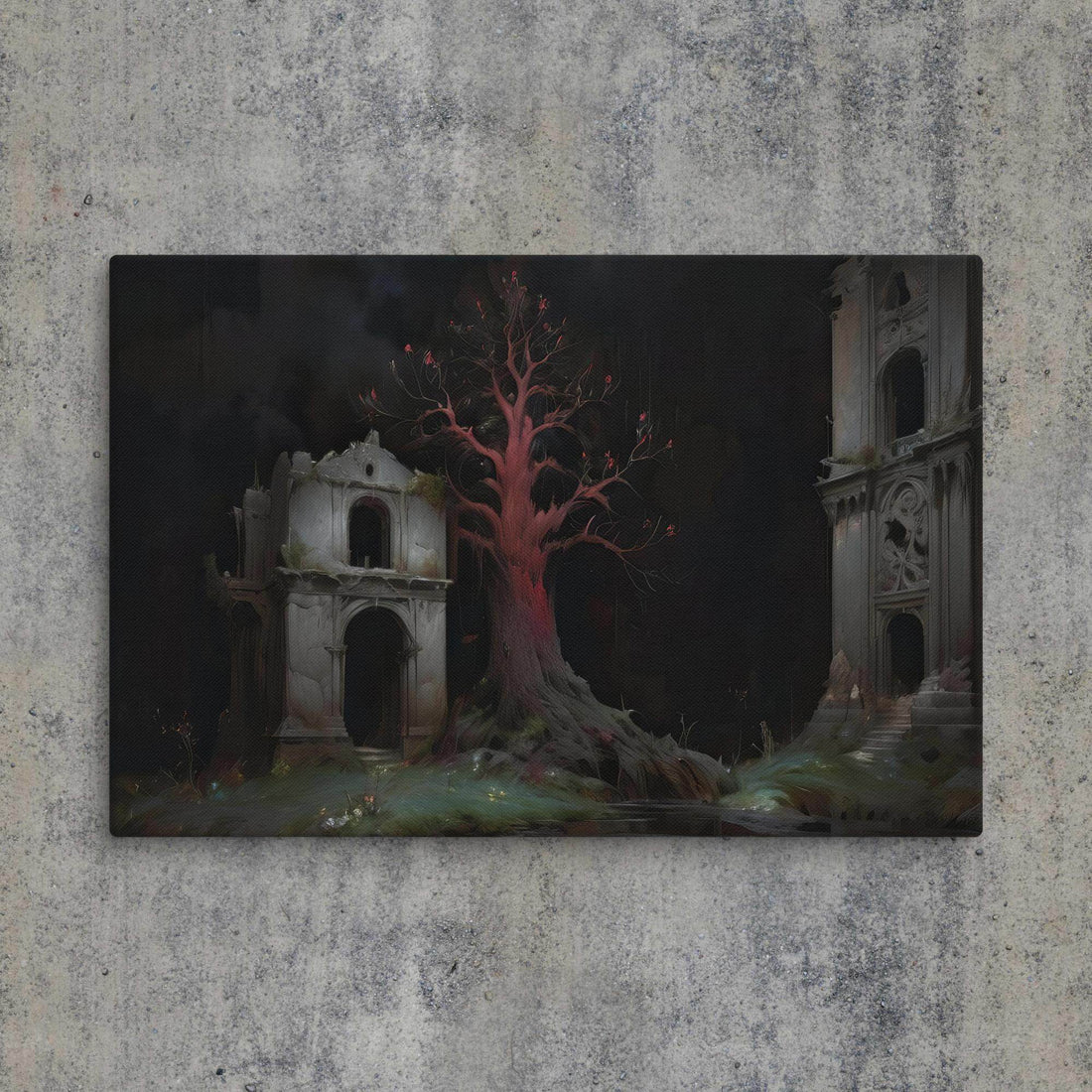 Forsaken Part 1 Dark Fantasy Canvas - Pale Blood Store