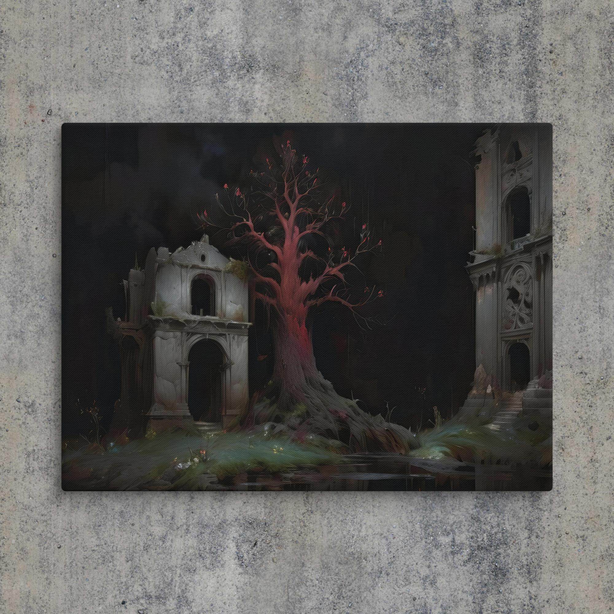 Forsaken Part 1 Dark Fantasy Canvas - Pale Blood Store