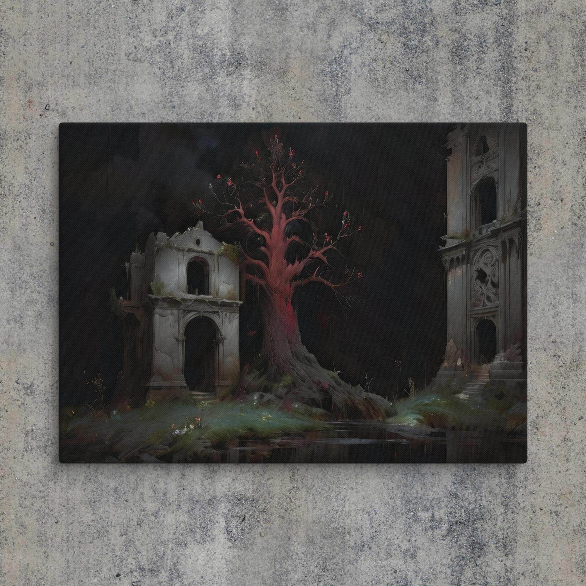 Forsaken Part 1 Dark Fantasy Canvas - Pale Blood Store