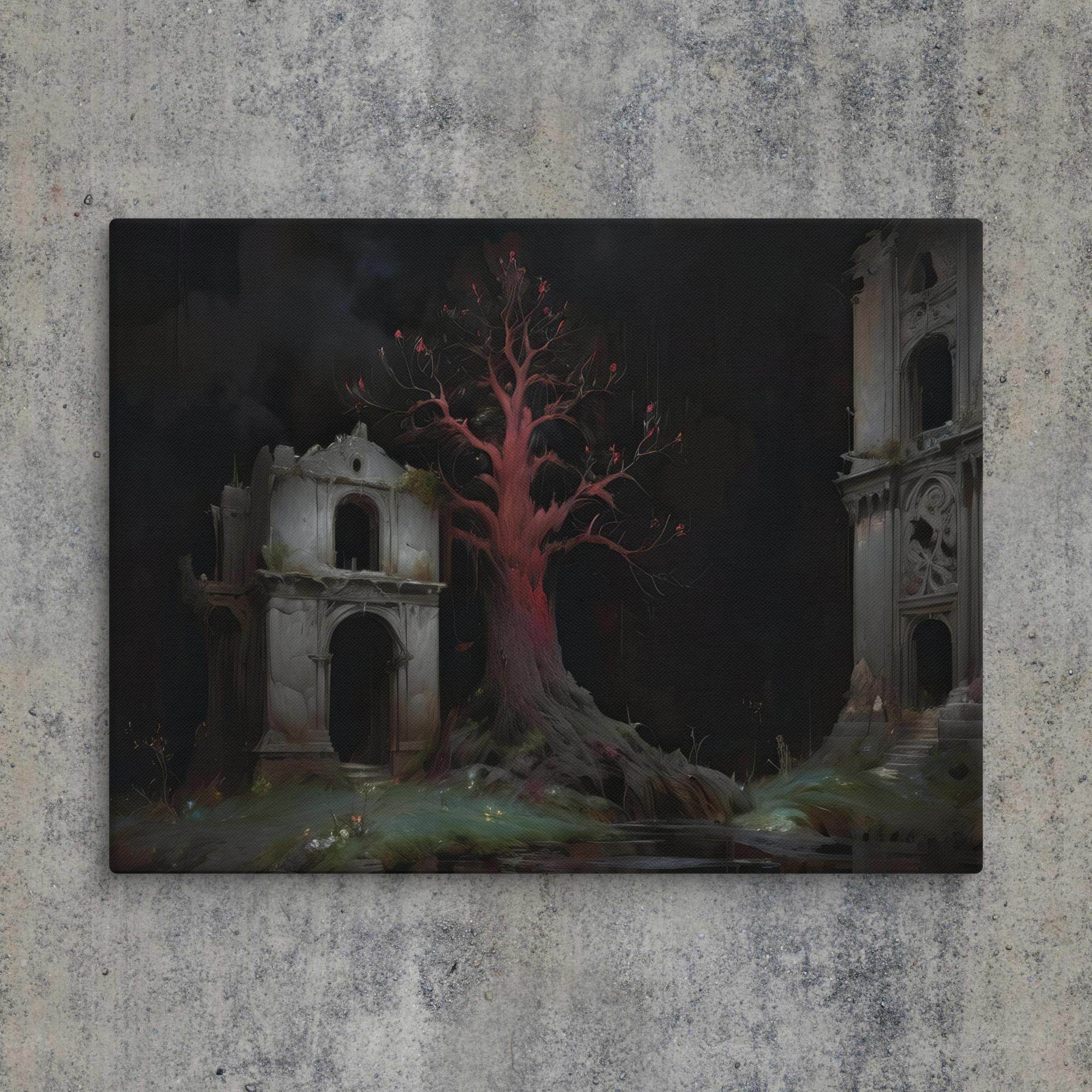 Forsaken Part 1 Dark Fantasy Canvas - Pale Blood Store