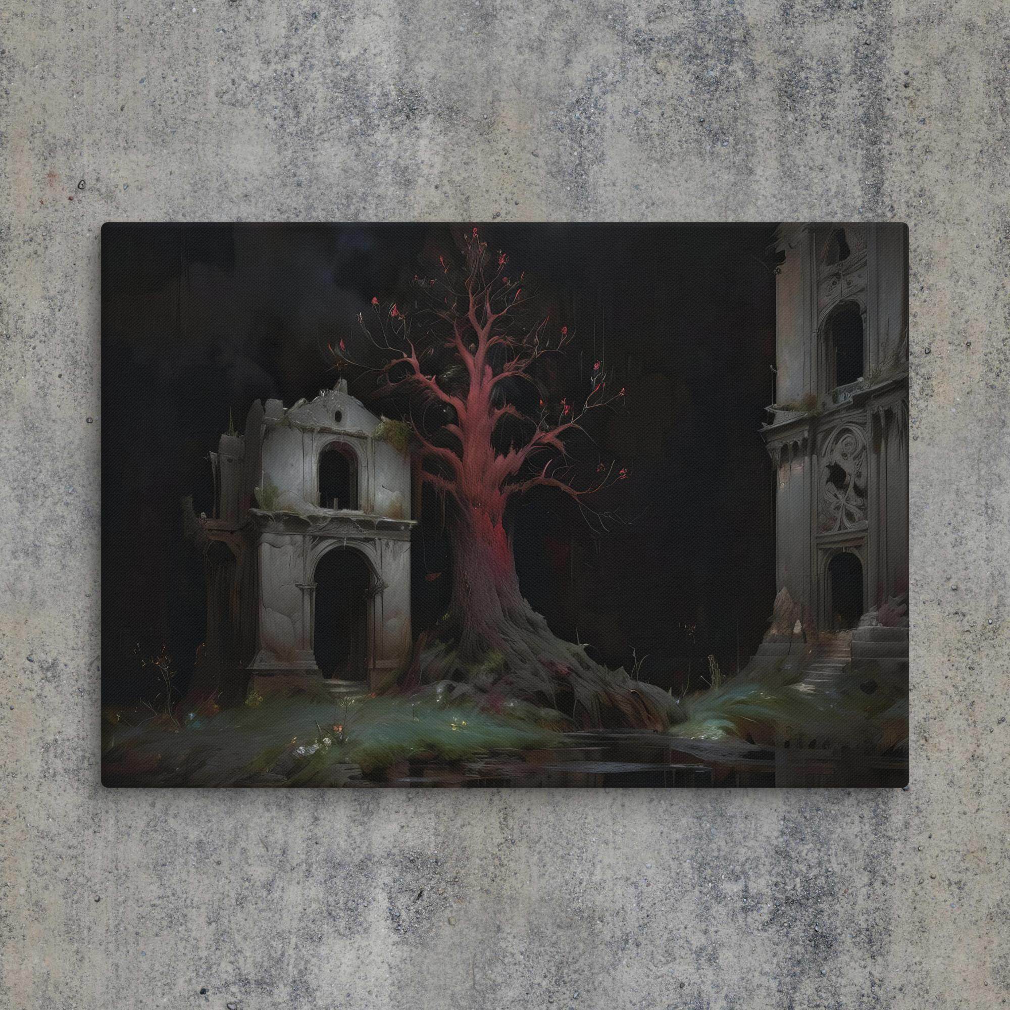 Forsaken Part 1 Dark Fantasy Canvas - Pale Blood Store