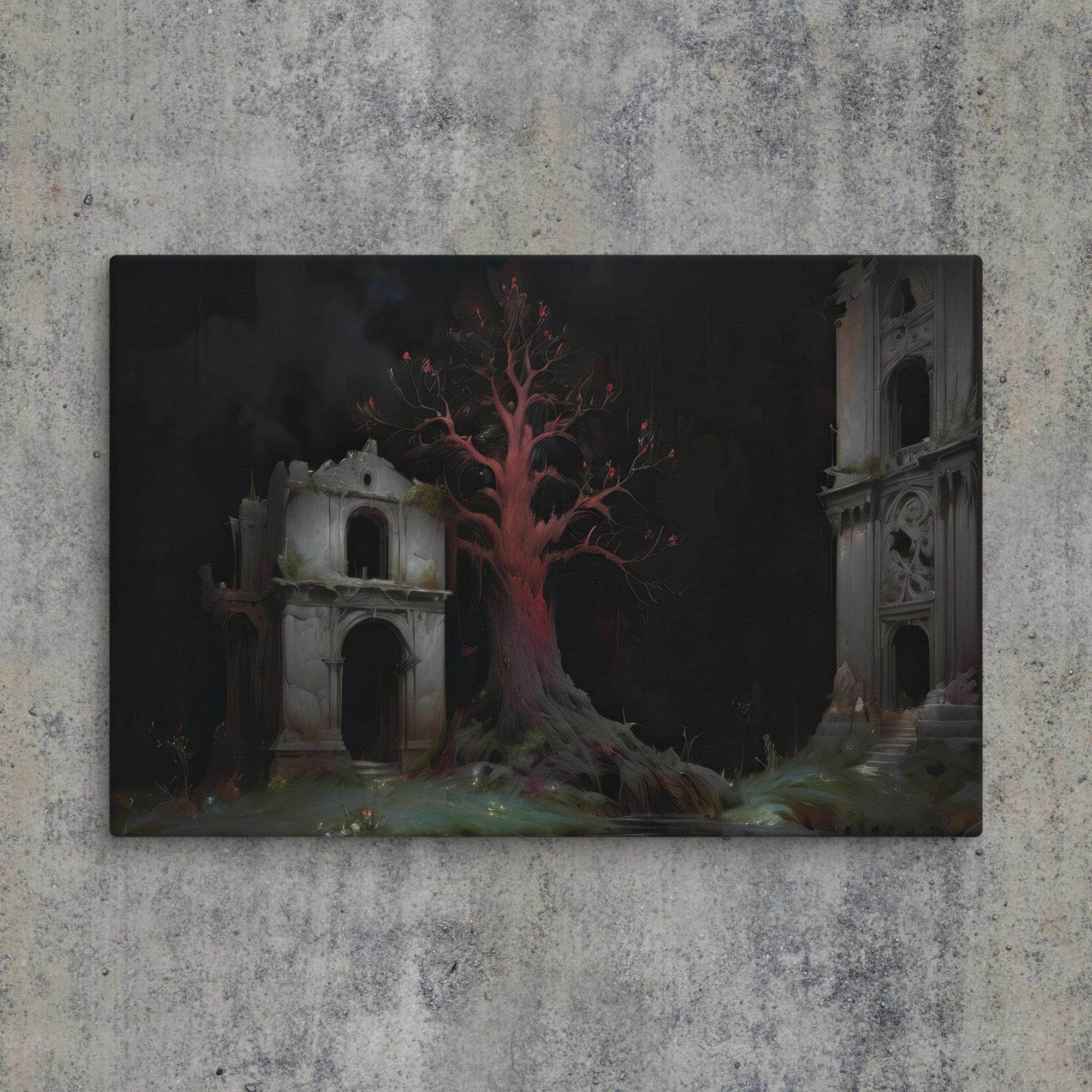 Forsaken Part 1 Dark Fantasy Canvas - Pale Blood Store