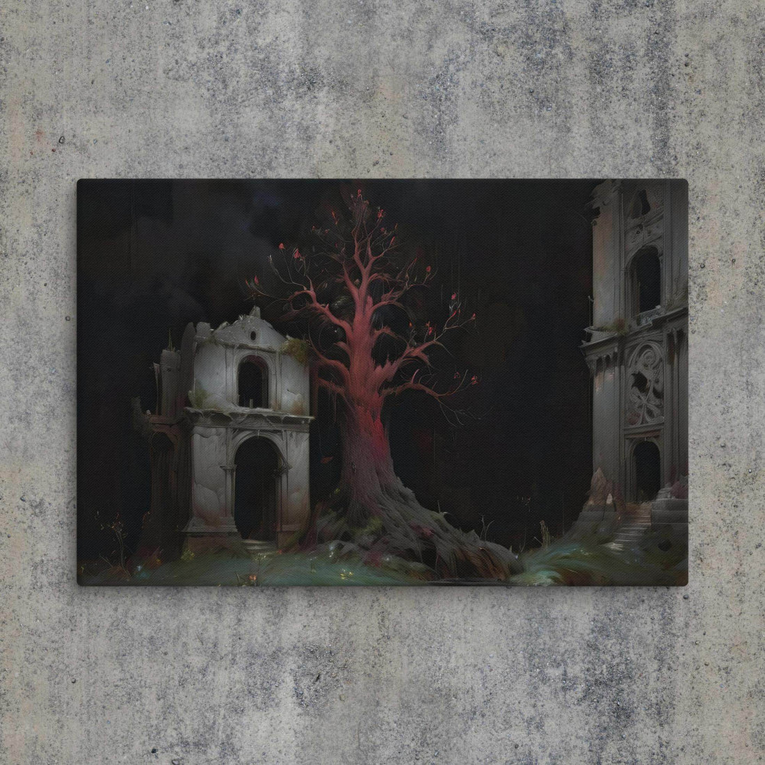 Forsaken Part 1 Dark Fantasy Canvas - Pale Blood Store