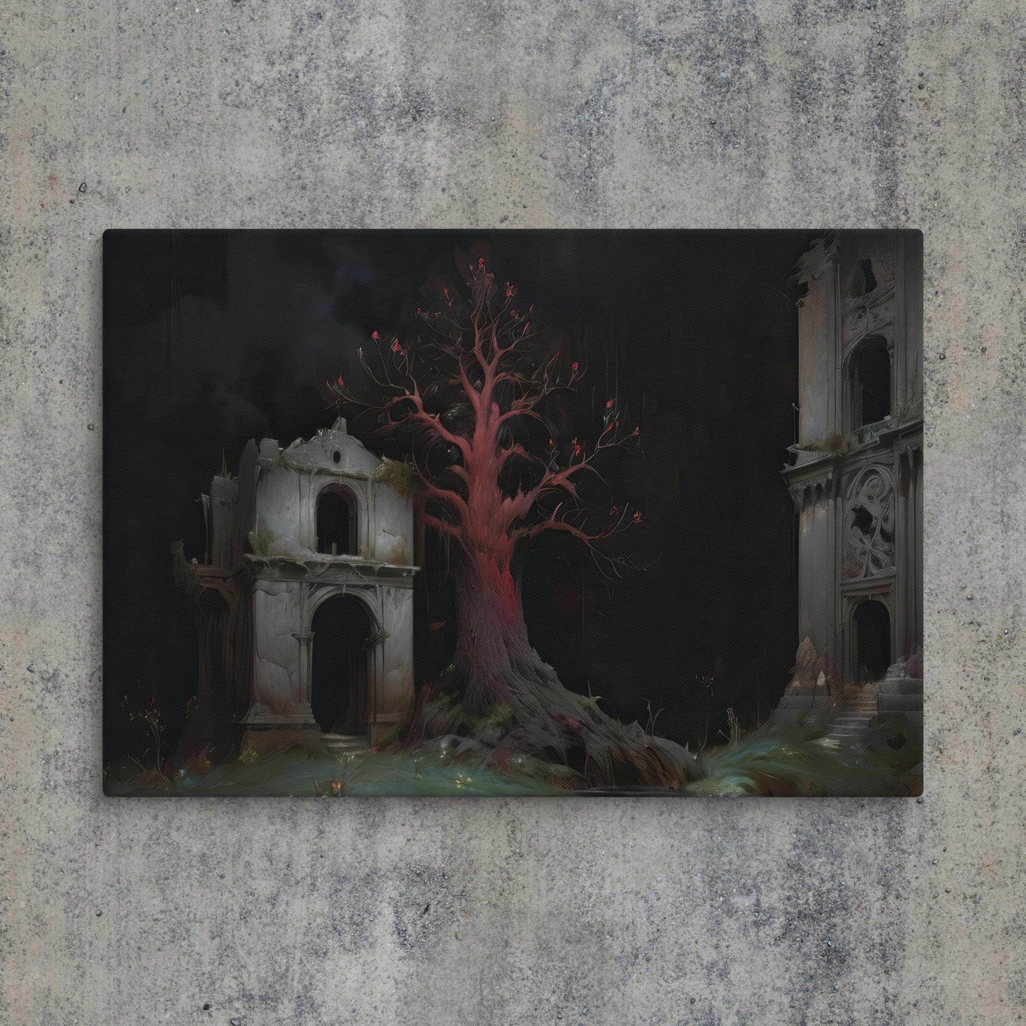 Forsaken Part 1 Dark Fantasy Canvas - Pale Blood Store