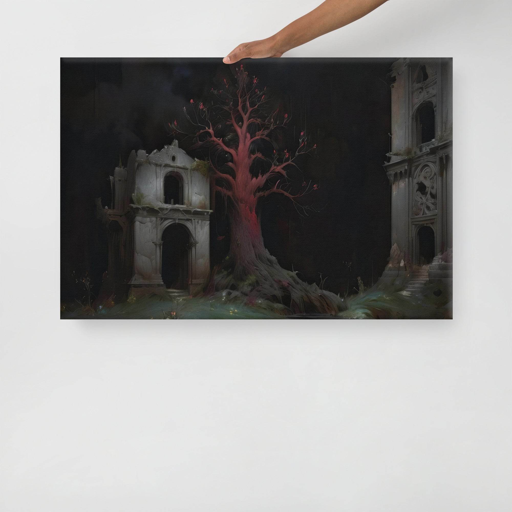 Forsaken Part 1 Dark Fantasy Canvas - Pale Blood Store