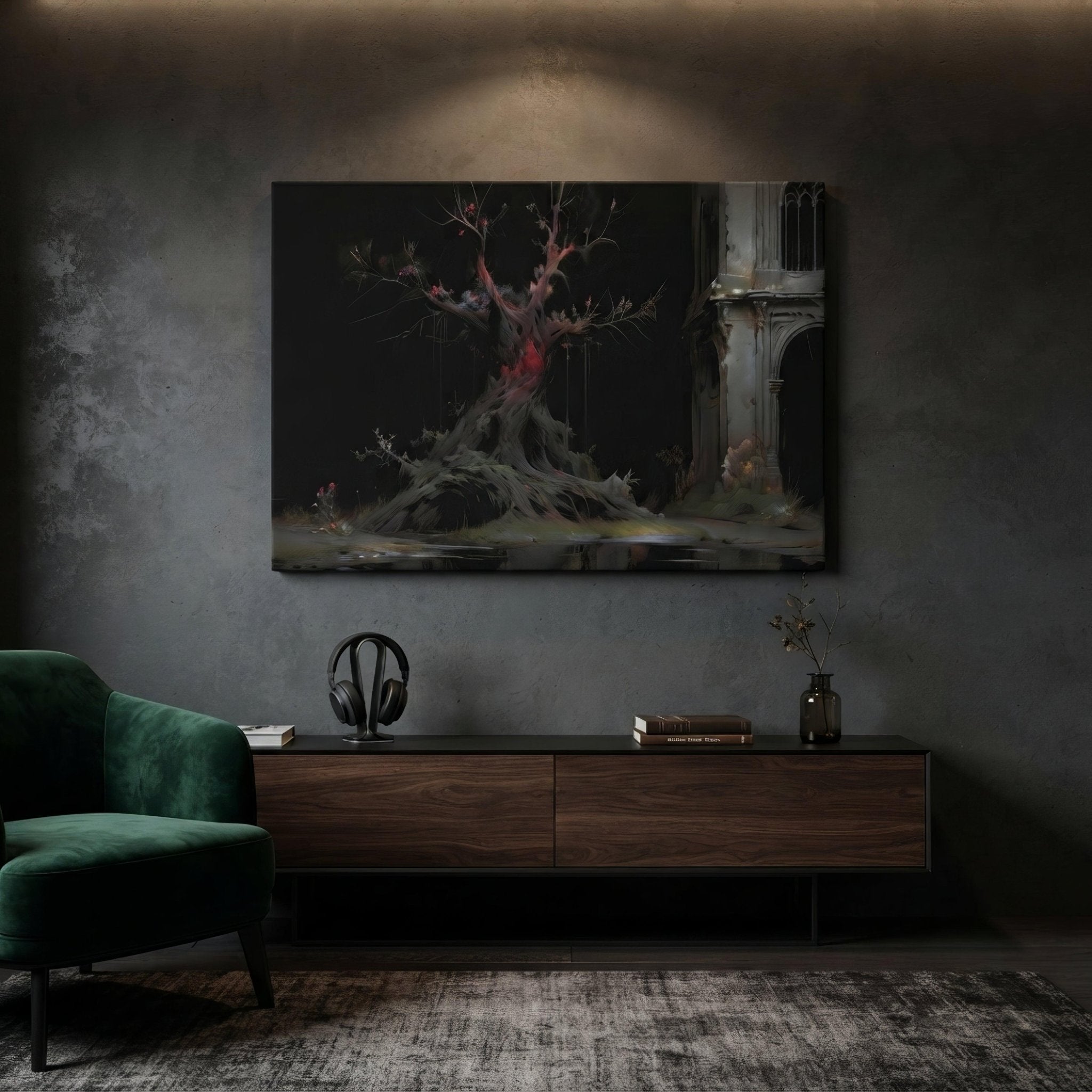 Forsaken Part 2 Dark Fantasy Canvas - Pale Blood Store