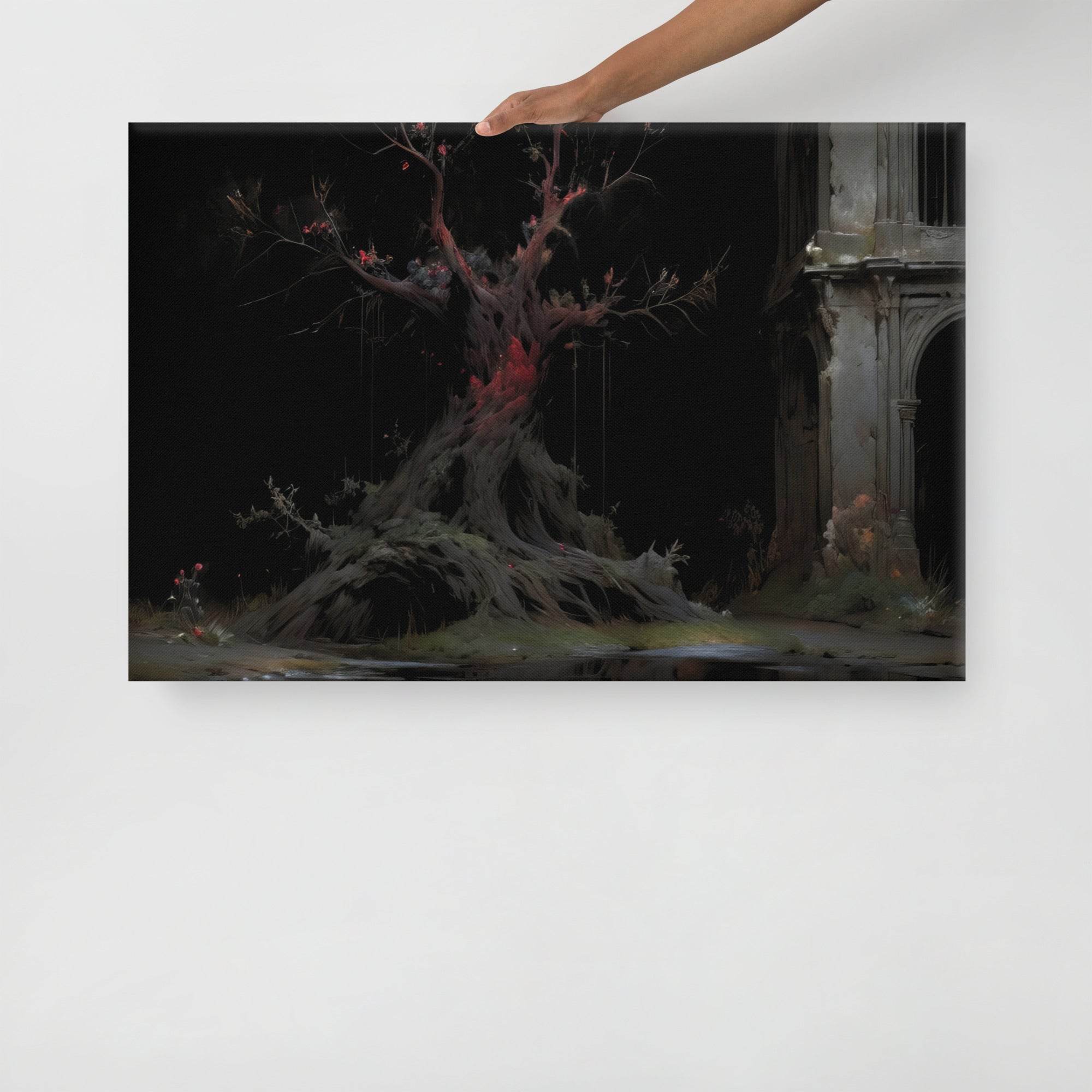 Forsaken Part 2 Dark Fantasy Canvas - Pale Blood Store