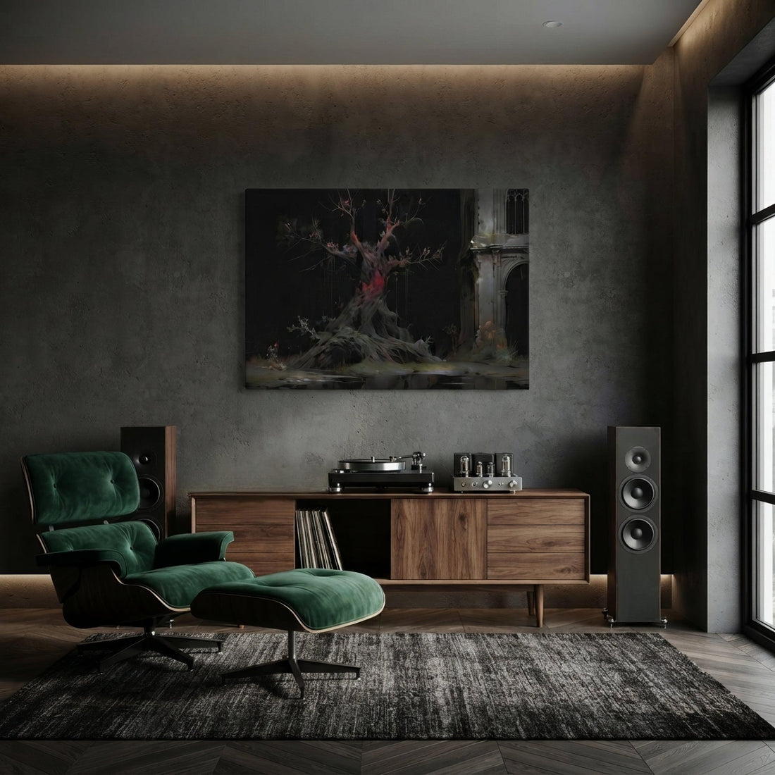 Forsaken Part 2 Dark Fantasy Canvas - ["canvas","dark aesthetic","dark fantasy","decor","forsaken","part 2"] | Pale Blood Store