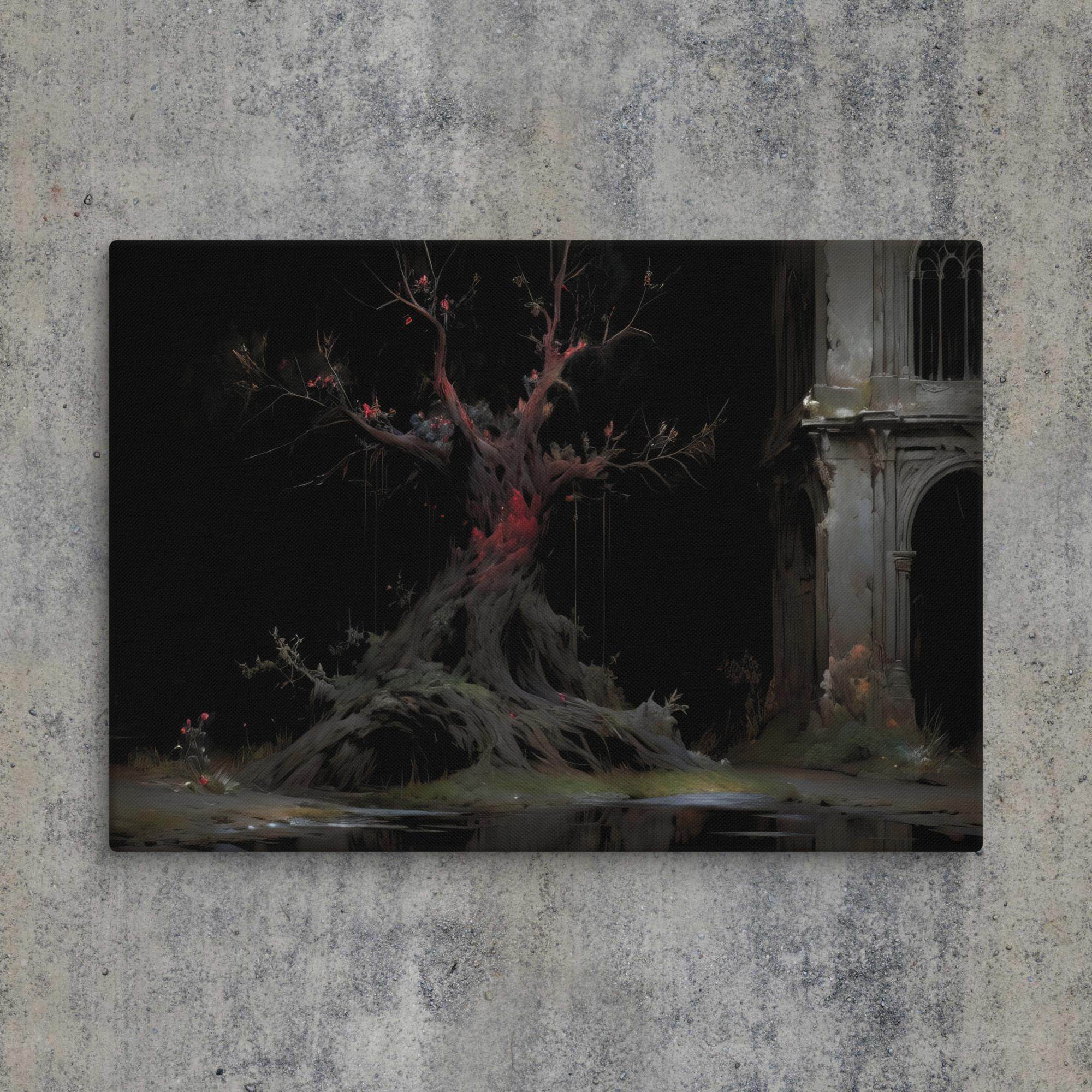 Forsaken Part 2 Dark Fantasy Canvas - Pale Blood Store