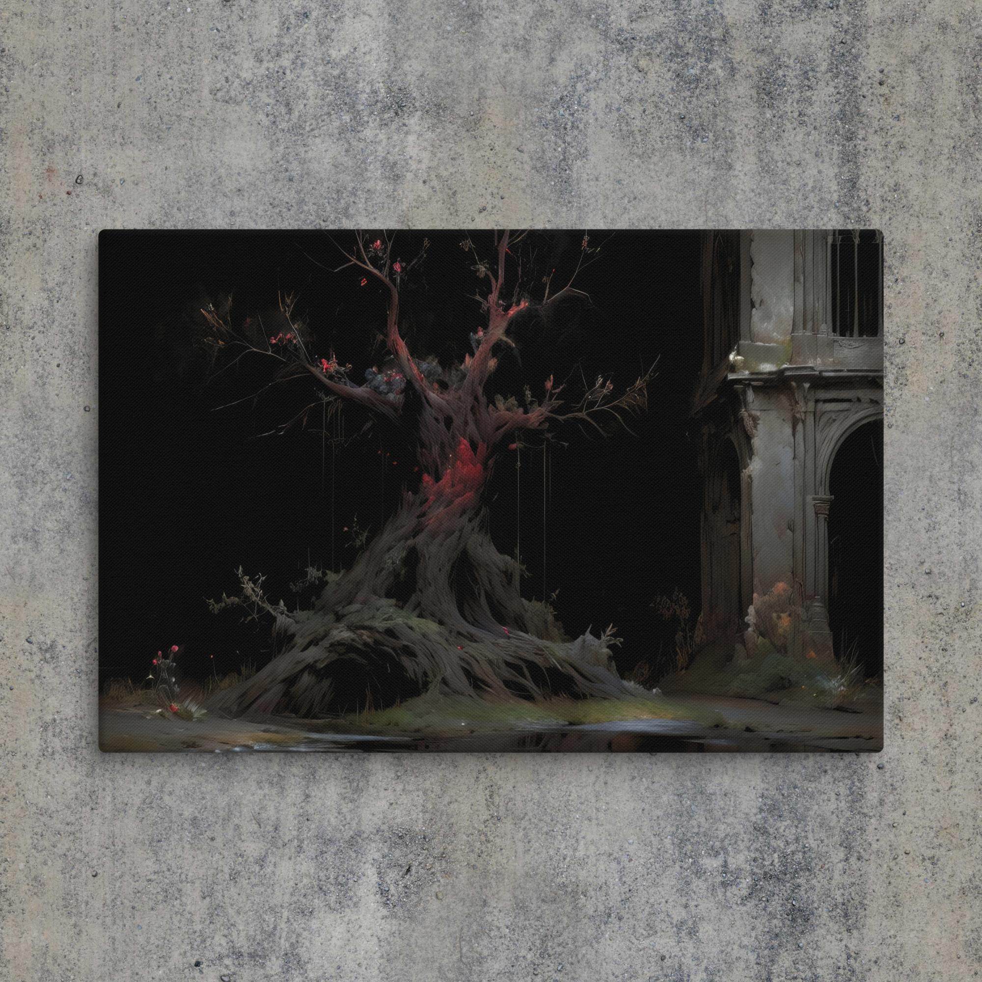 Forsaken Part 2 Dark Fantasy Canvas - Pale Blood Store