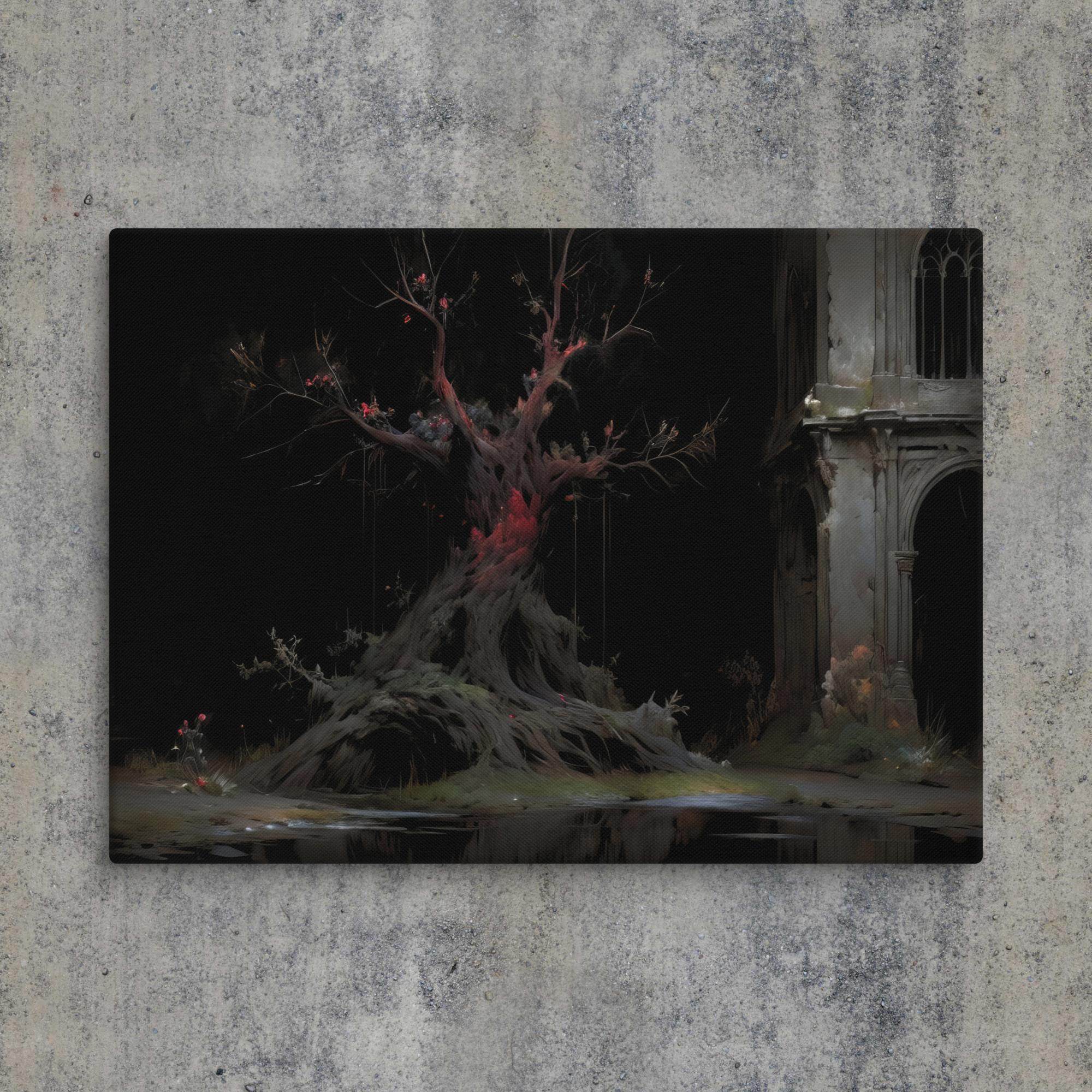 Forsaken Part 2 Dark Fantasy Canvas - Pale Blood Store